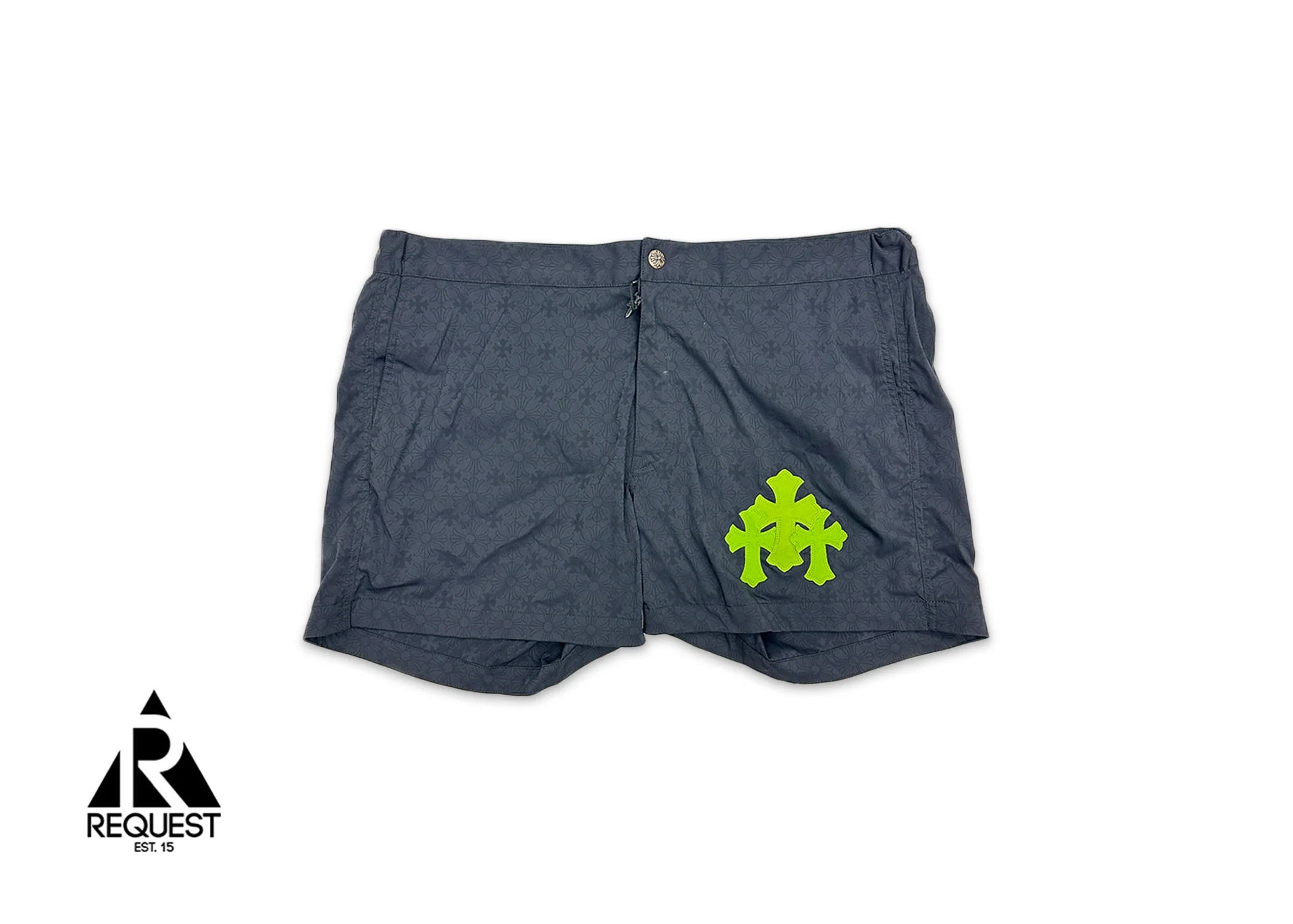1/1 Motif Trunks "Black Green Crosses"
