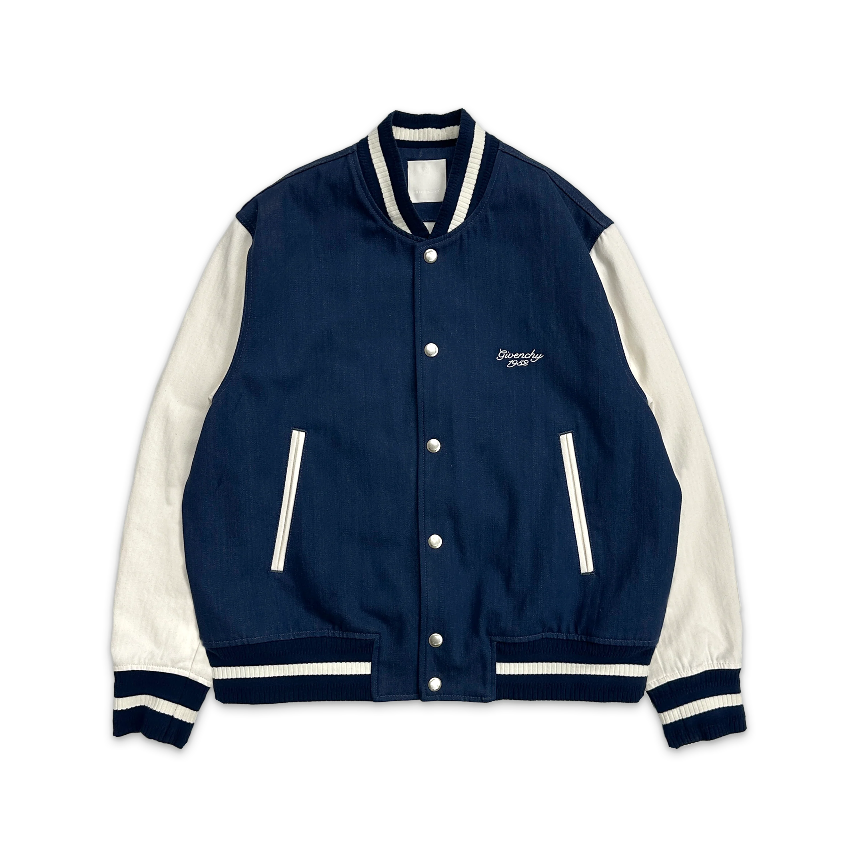 1952 Denim Varsity Jacket "Blue"