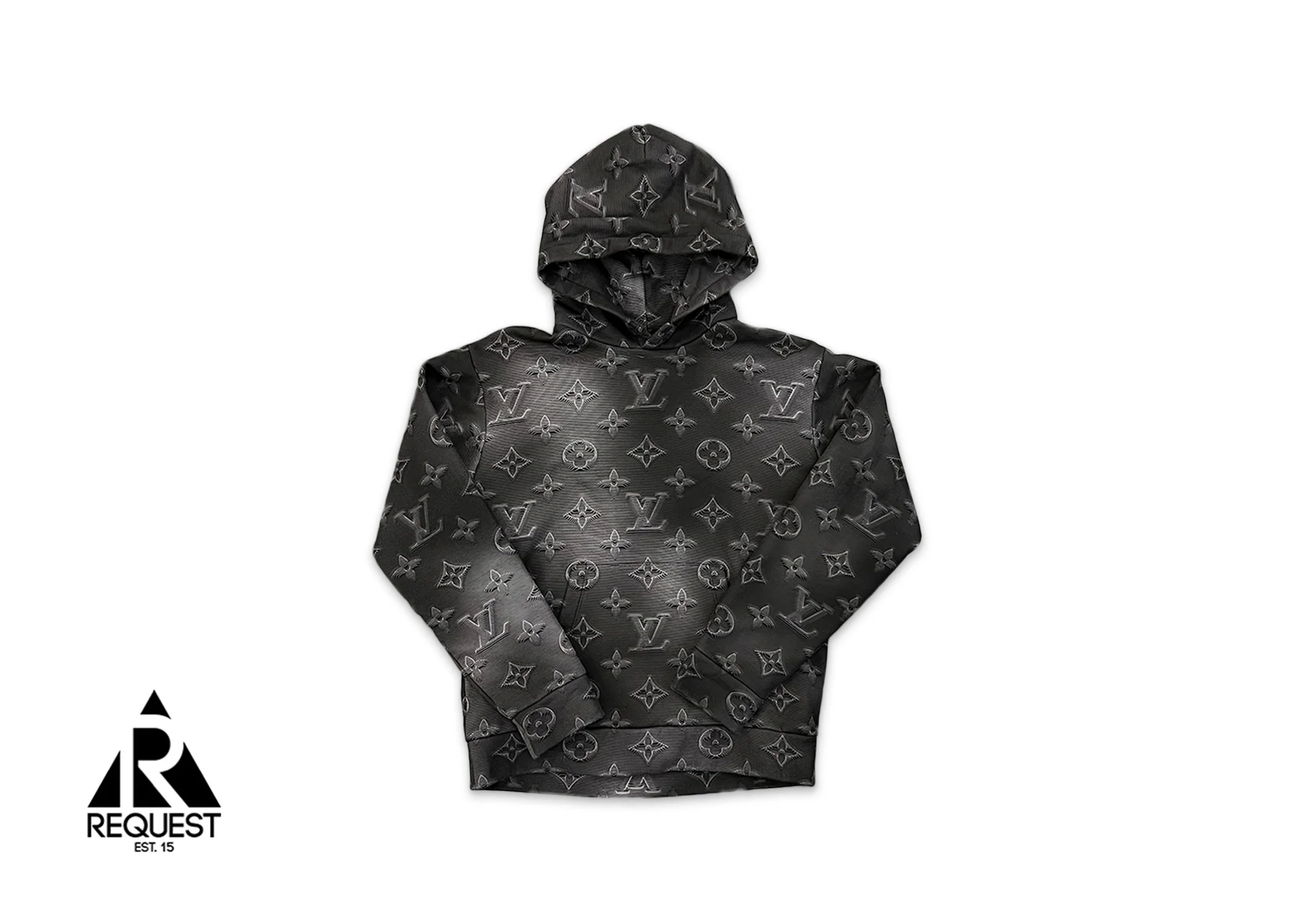 2054 Monogram Hoodie "Black"