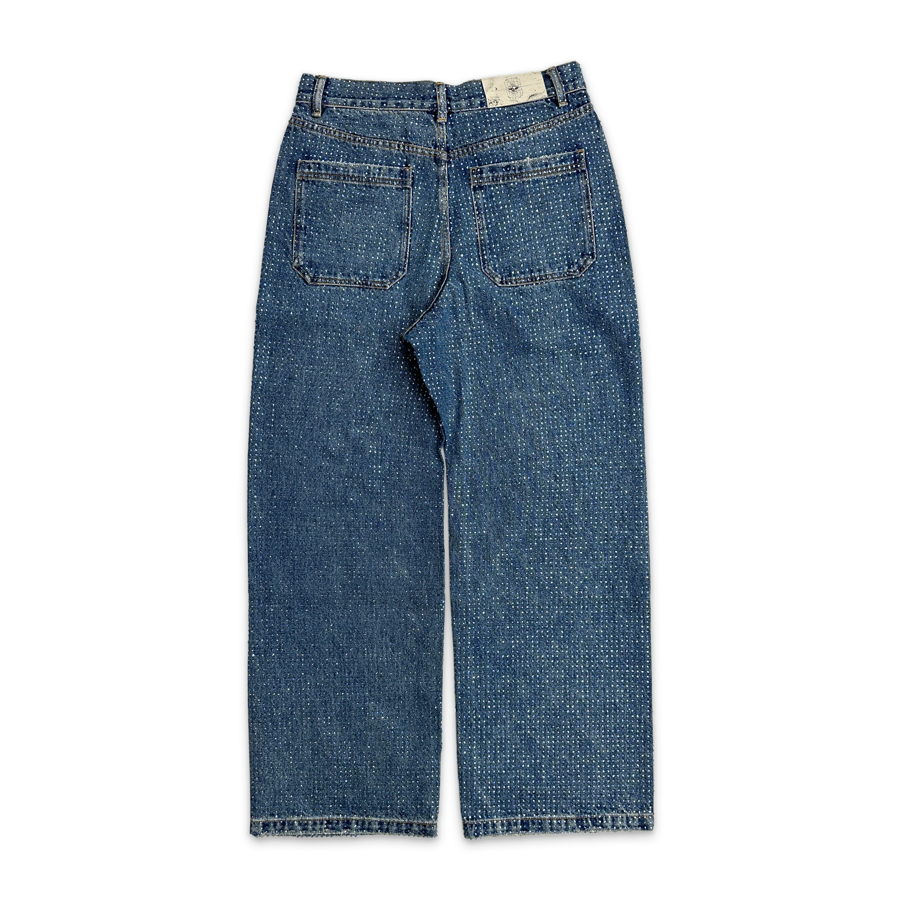 20K Diamond Stellar Denim Pants "Blue" - Image 2