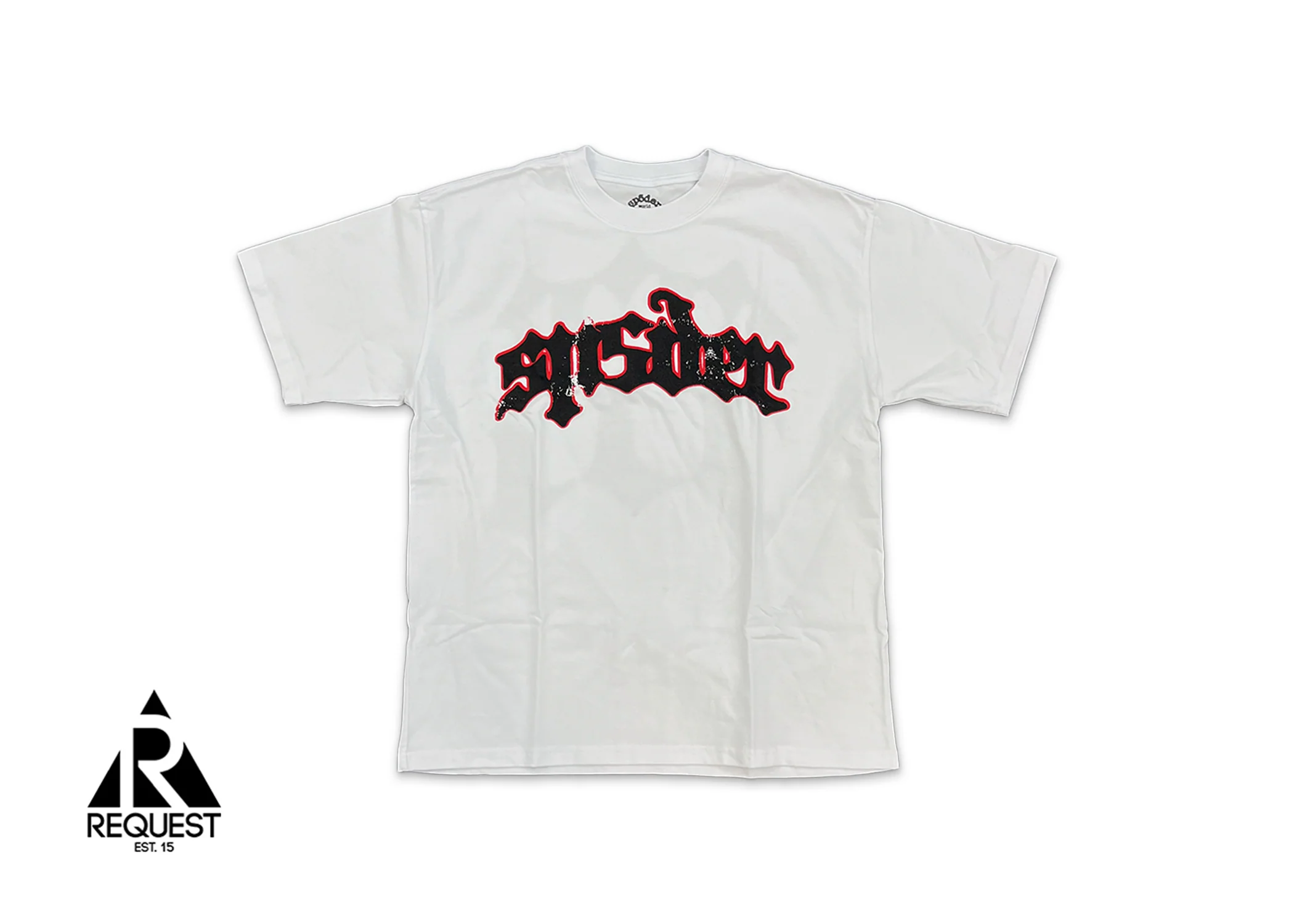 555 Text Tee "White"