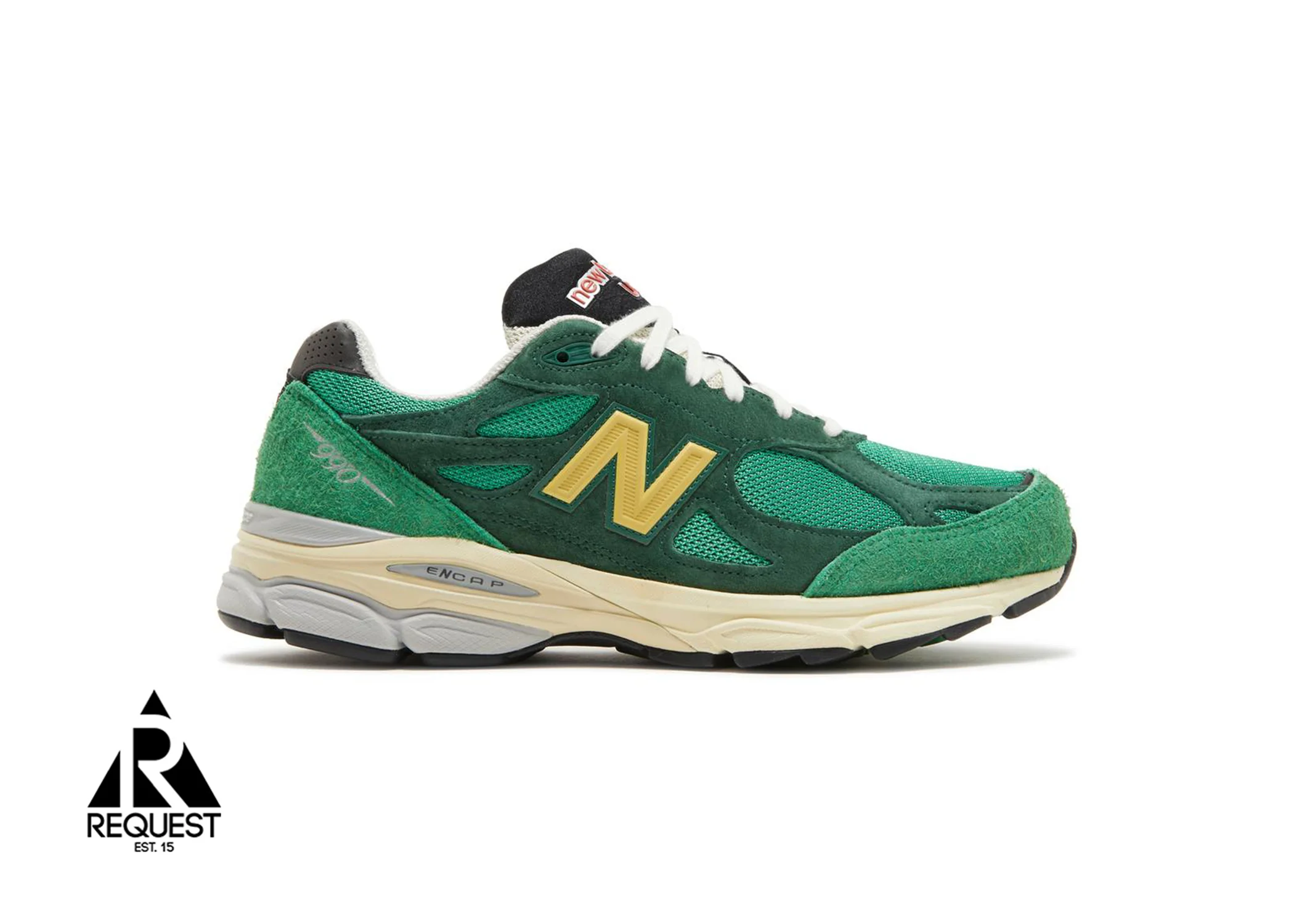 990v3 MiUSA "Varsity Green Gold"
