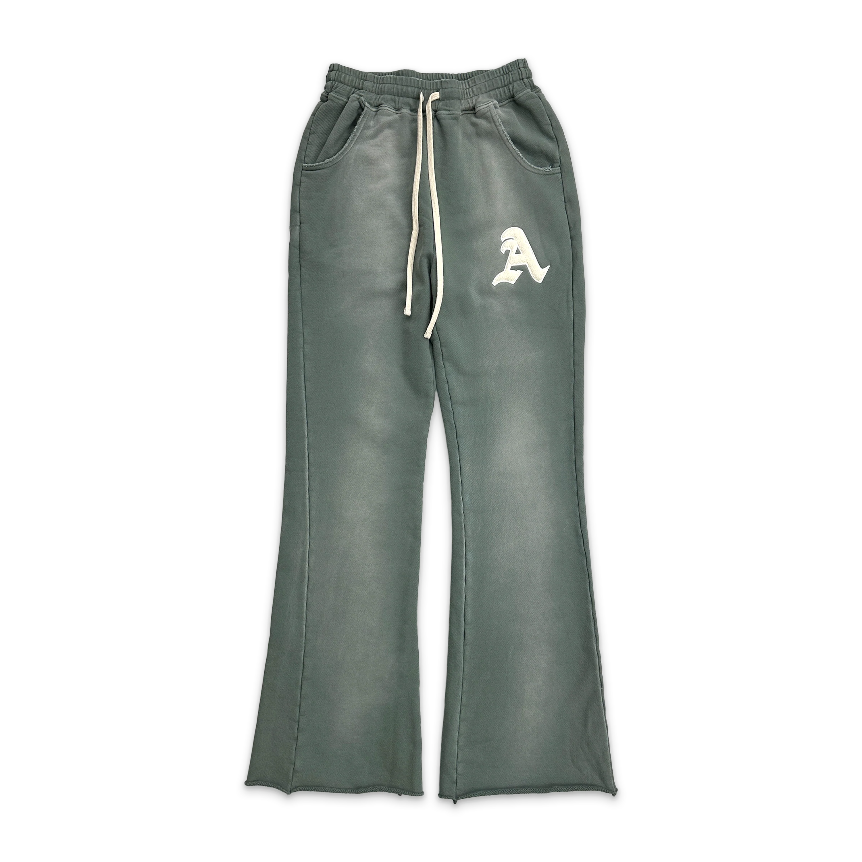 'A' Atelier Joggers “Aged Green"