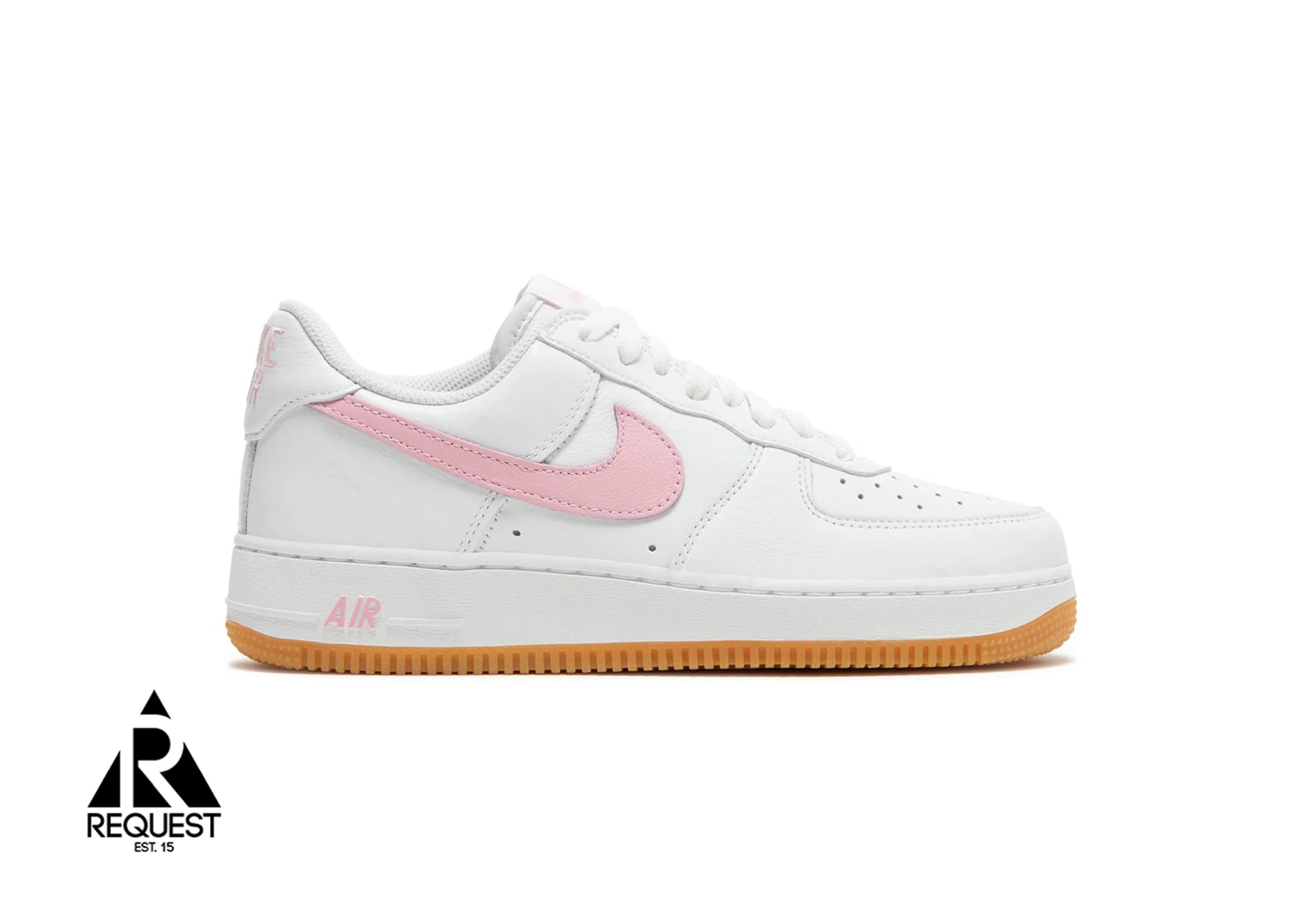 Air Force 1 "Color Of The Month White Pink Gum Bottom"
