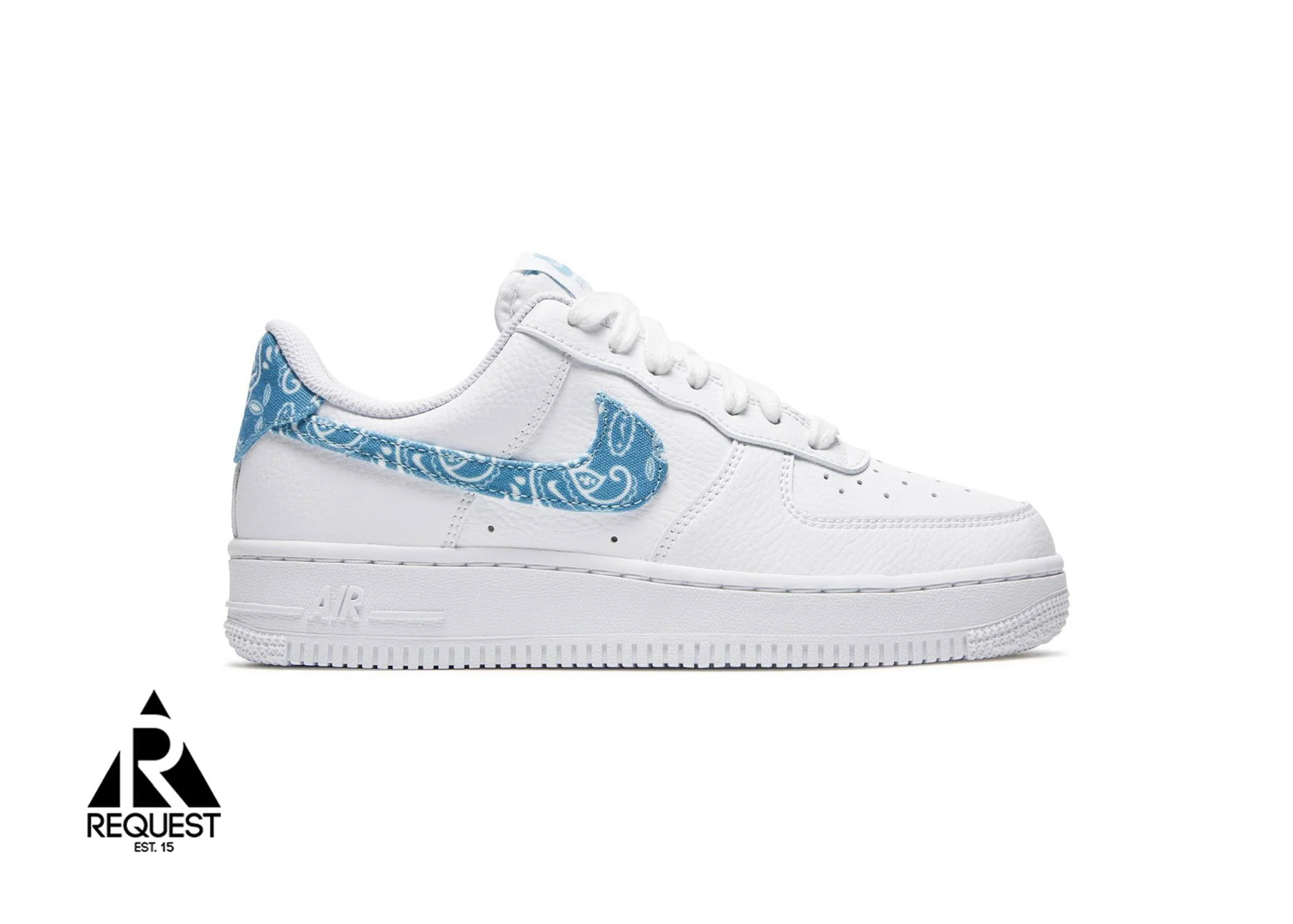 Air Force 1 Low '07 Essential "White Worn Blue Paisley (W)"