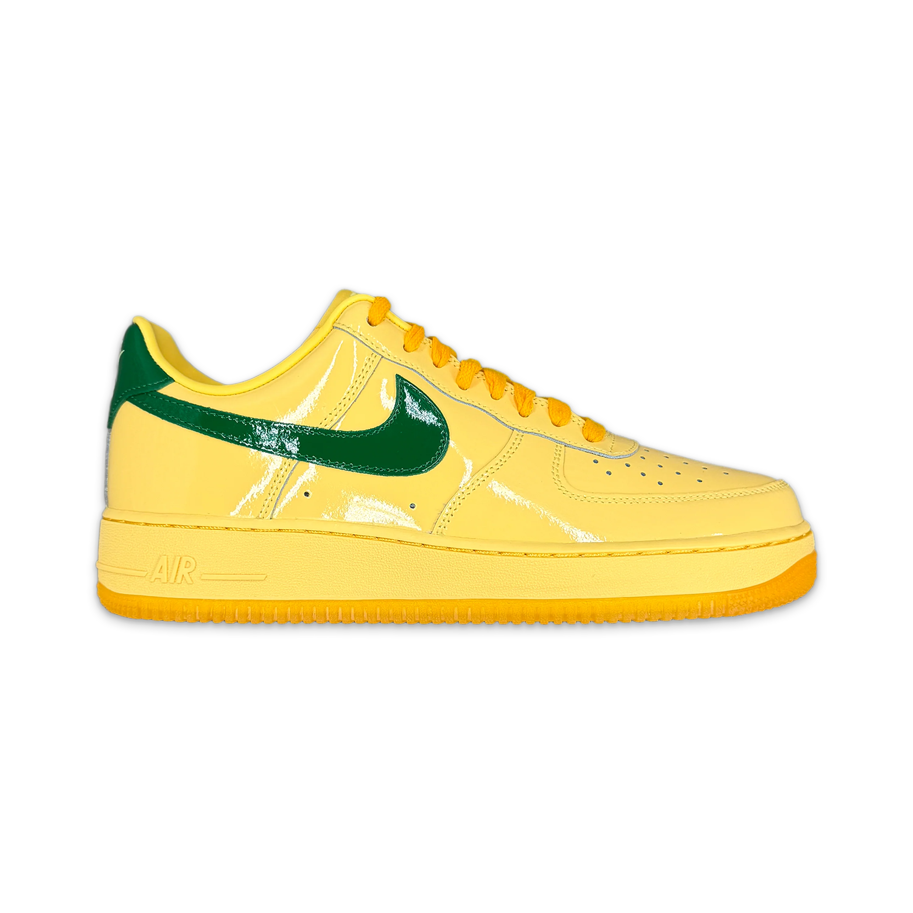 Air Force 1 Low “Patent Leather Topaz Gold Pine Green"