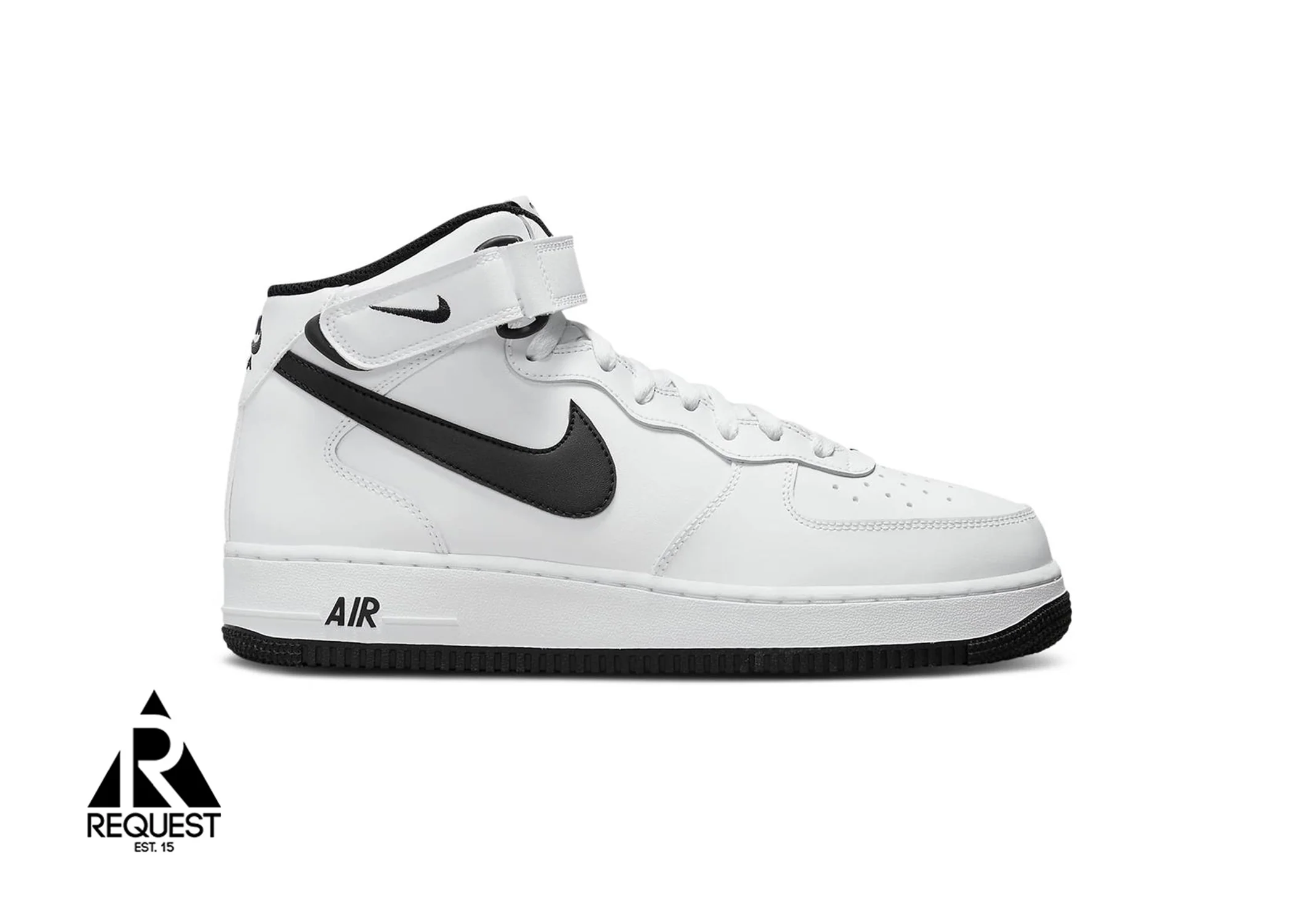Air Force 1 Mid "White Black"