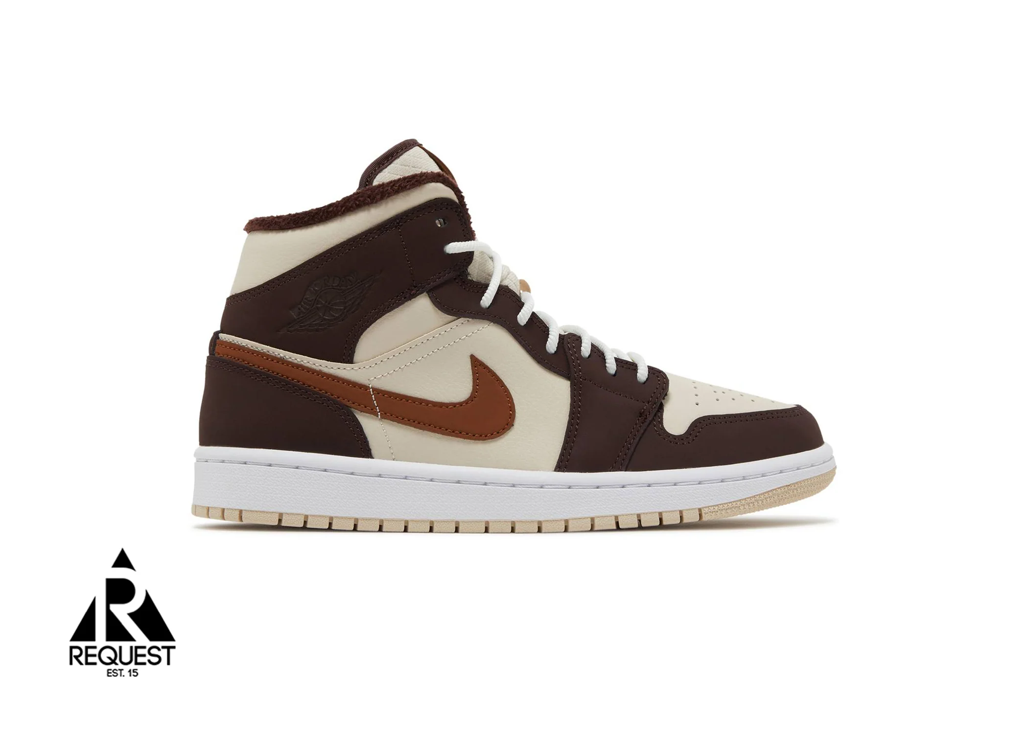 Air Jordan 1 Mid SE "Brown Basalt Oatmeal (W)"