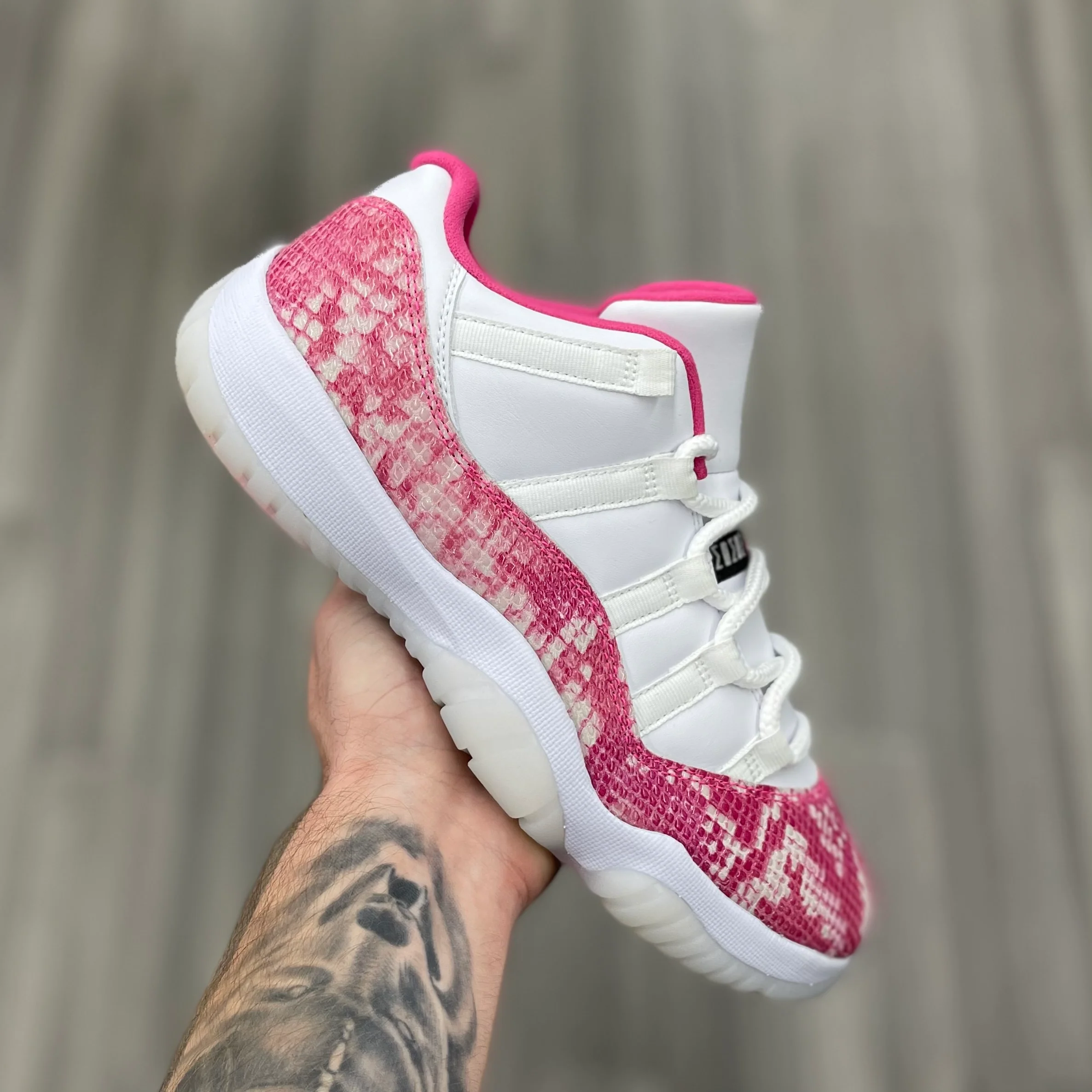 Air Jordan 11 Retro Low “Pink Snakeskin” - Image 2