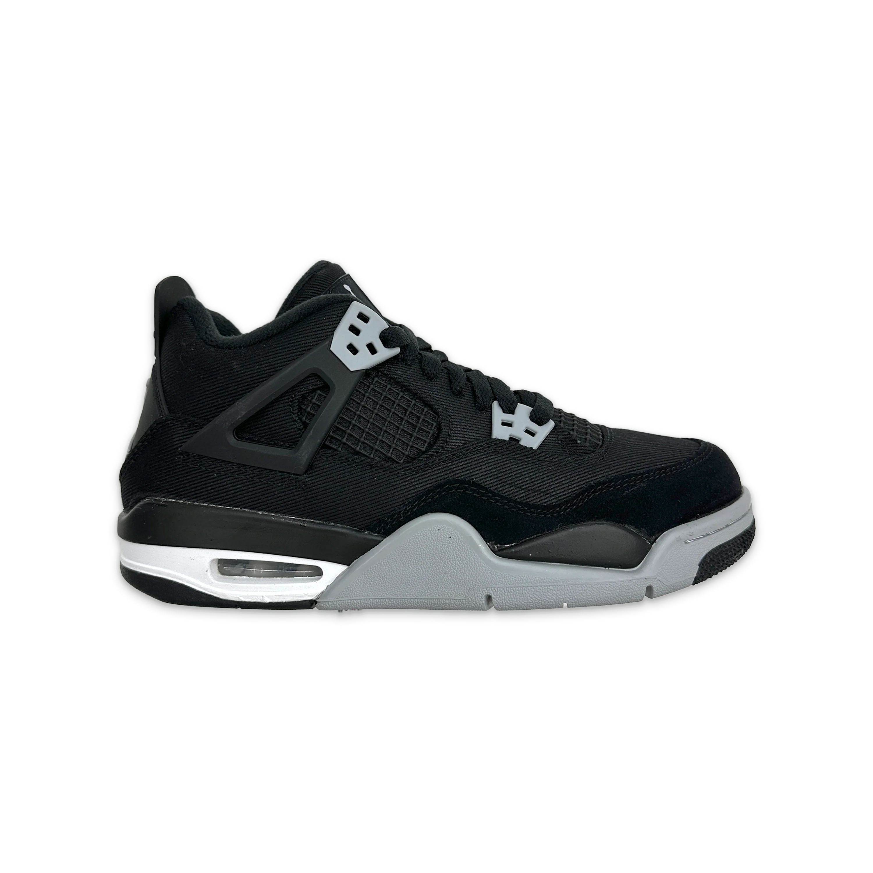 Air Jordan 4 Retro "Black Canvas" (GS)
