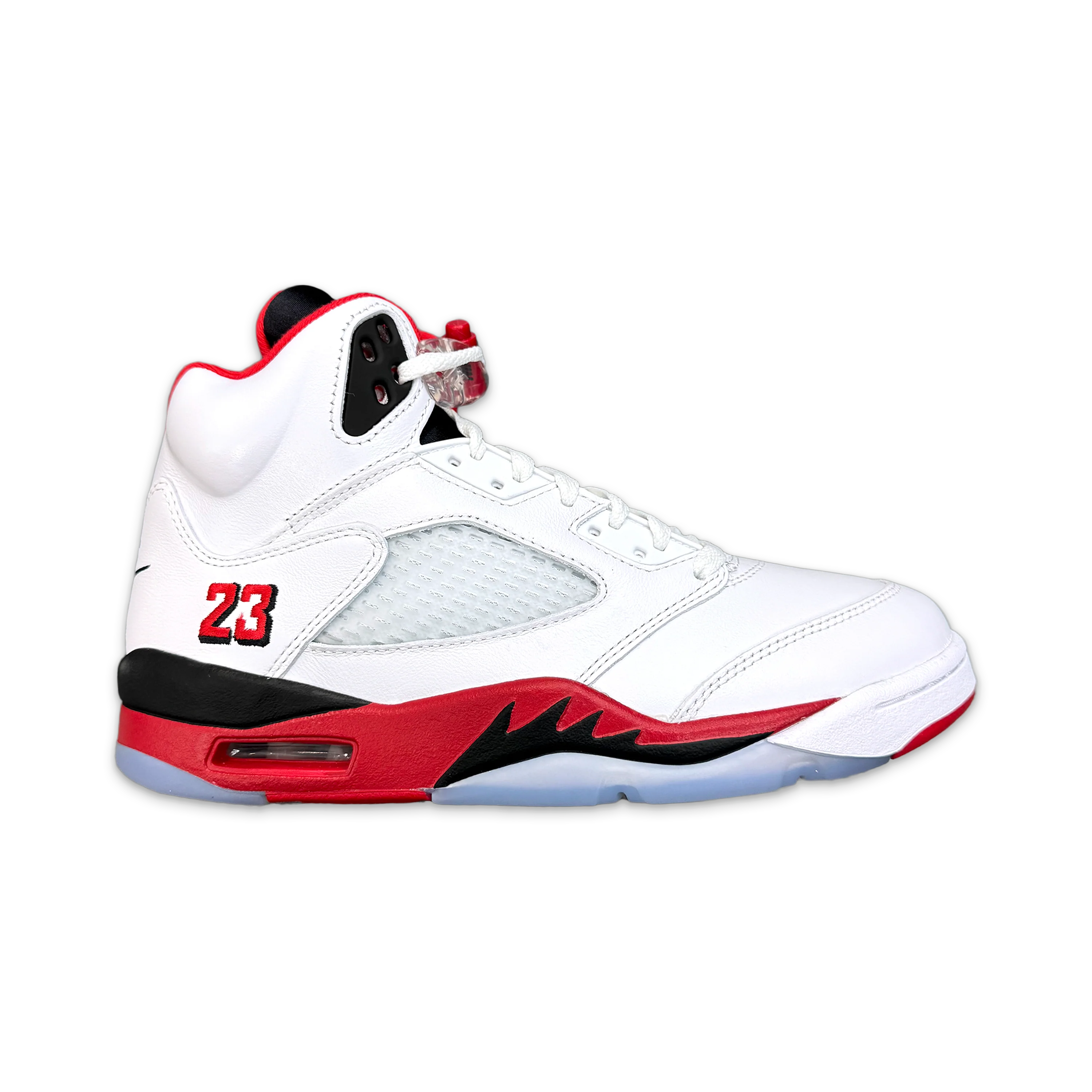 Air Jordan 5 Retro “Fire Red Black Tongue” (2025)