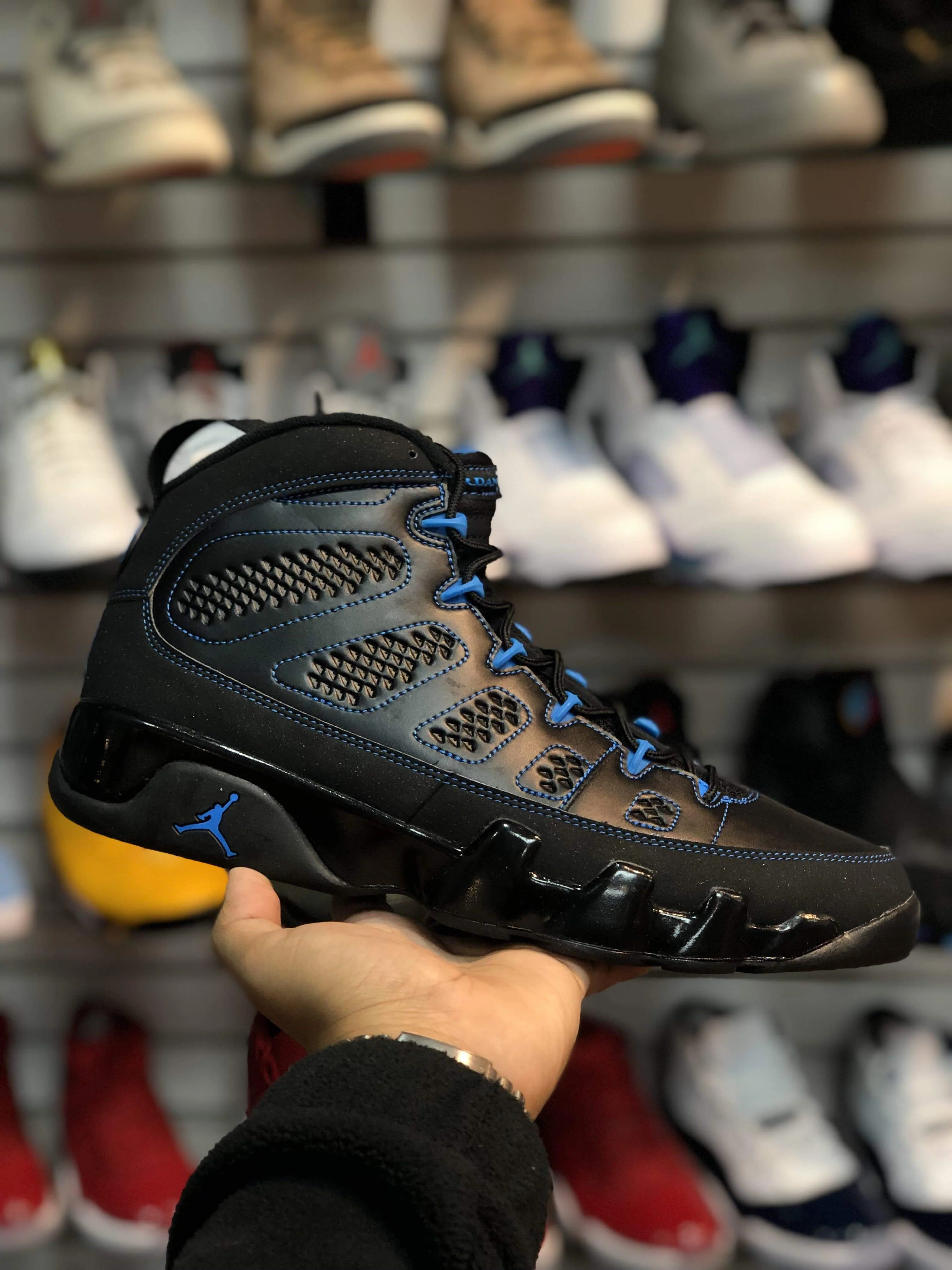 Air Jordan 9 Retro “Photo Blue Black Bottom” - Image 2