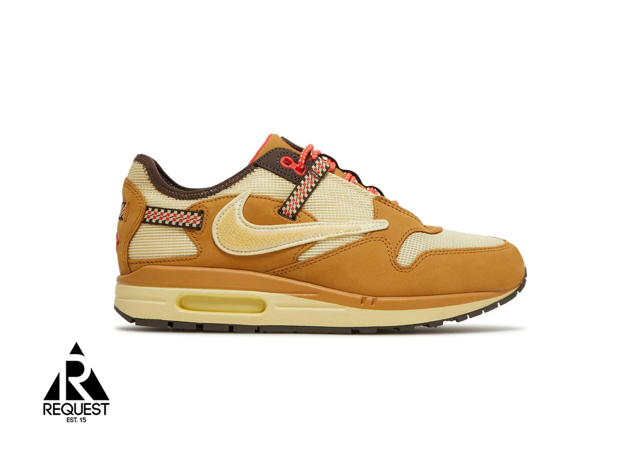 Air Max 1 "Travis Scott Cactus Jack Wheat Lemon Drop"