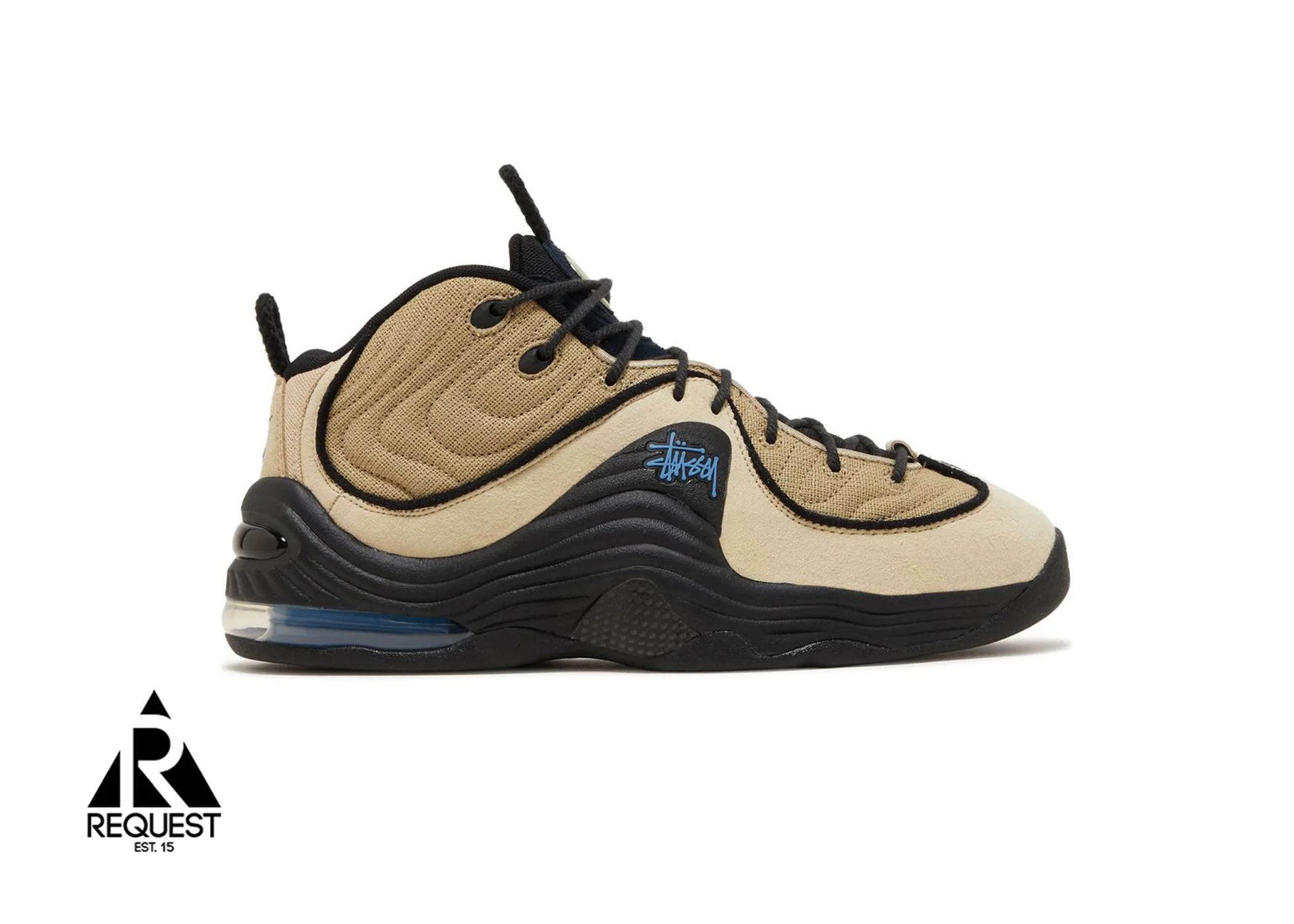 Air Penny 2 "Stussy Rattan Limestone"