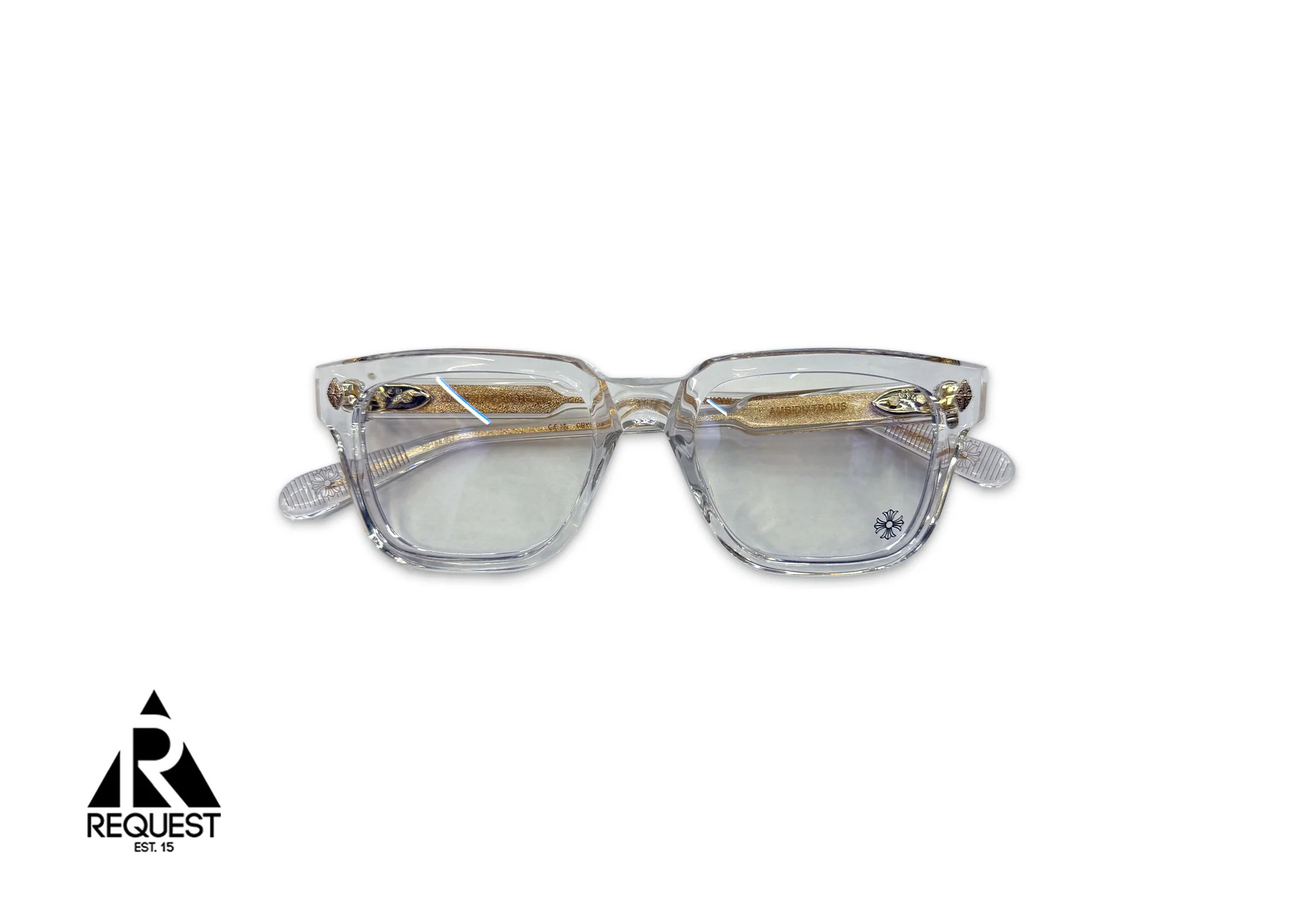 Ambidixtrous Glasses "Clear/Gold"