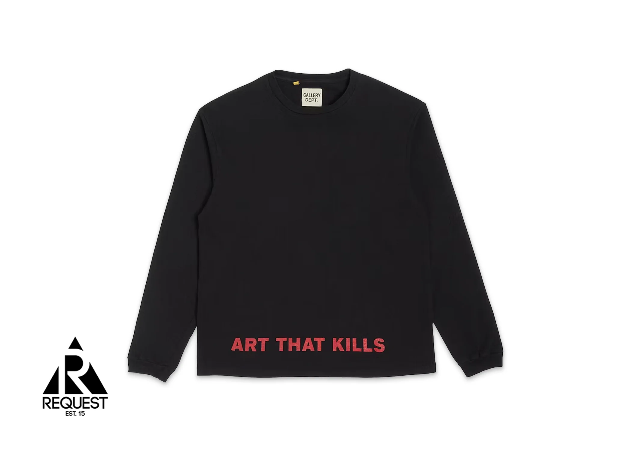 Anarchy L/S Tee "Black Red"