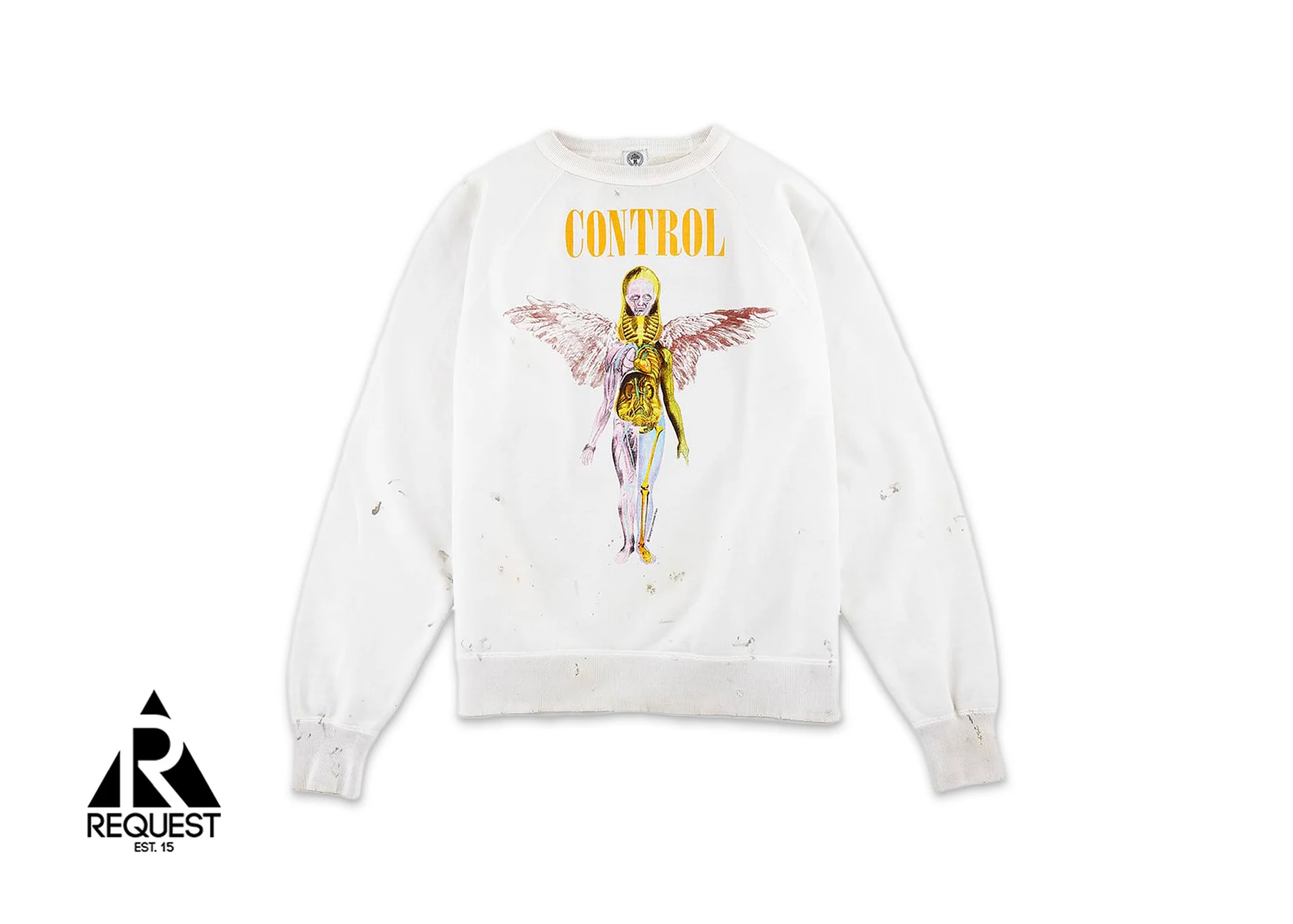 Anatomy Of An Angel Crewneck Sweatshirt "Cream"