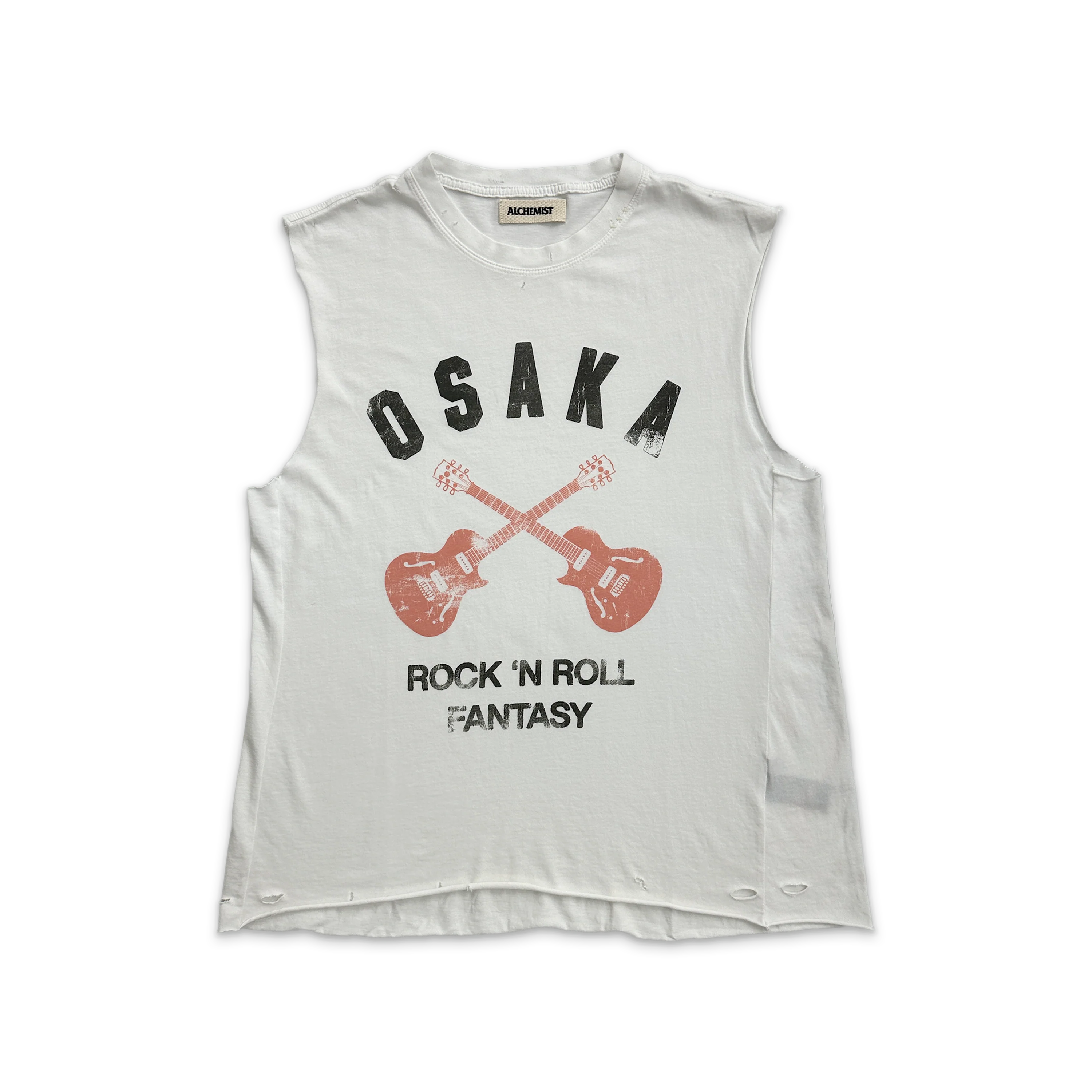 Arata Sleeveless Tee "Foam White"