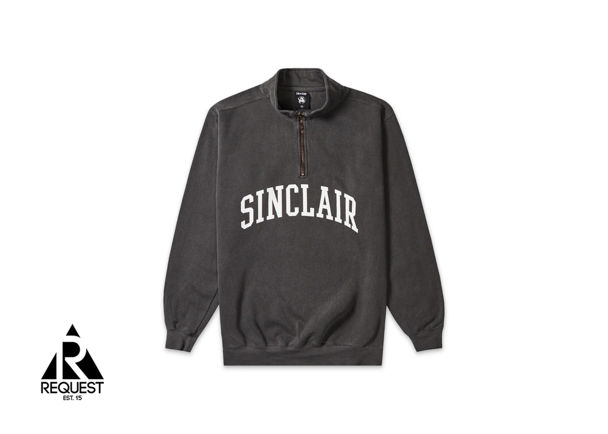 Arch Logo Quarter Zip Jacket "Pepper"
