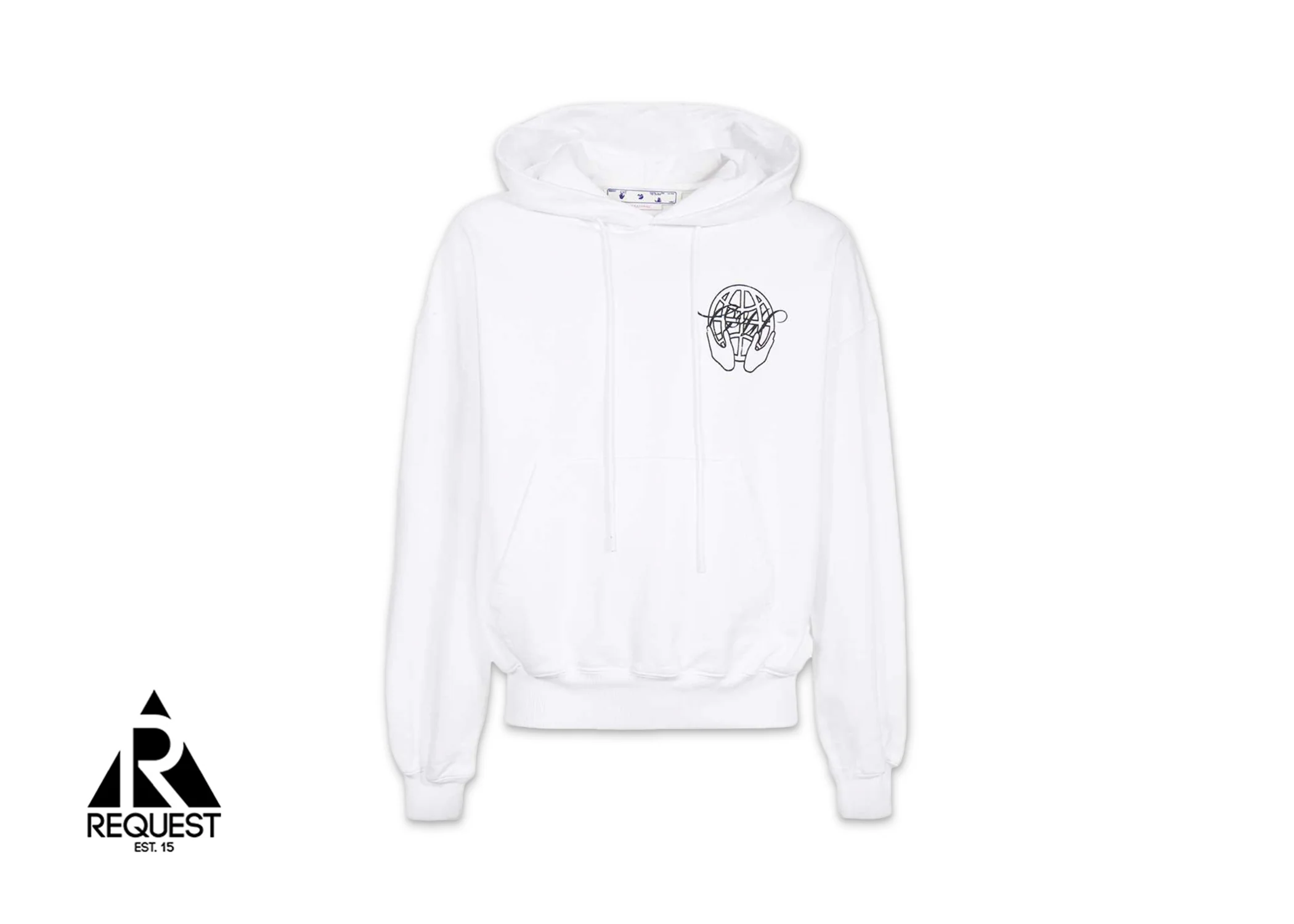 Arrows Hoodie "White"