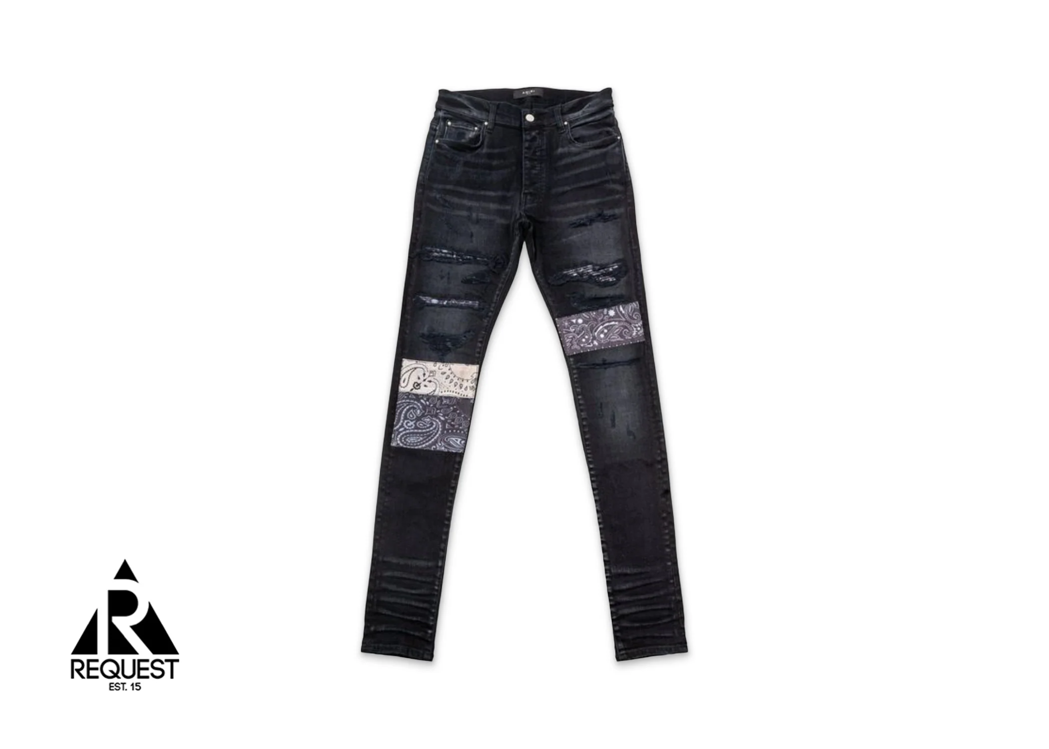 Artpatch Vintage Bandana Denim "Aged Black"