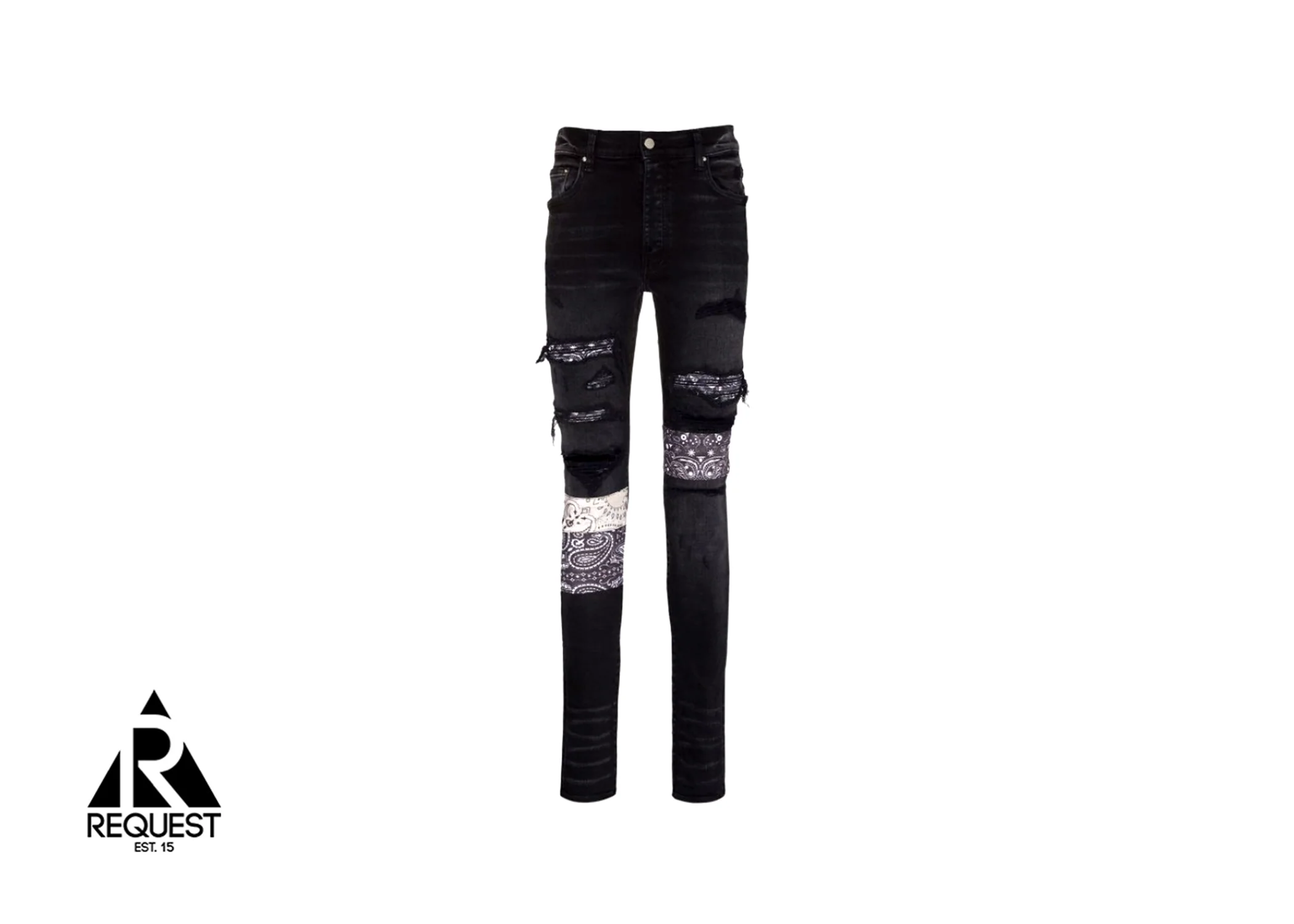 Artpatch Vintage Bandana Denim "Overdyed Black"