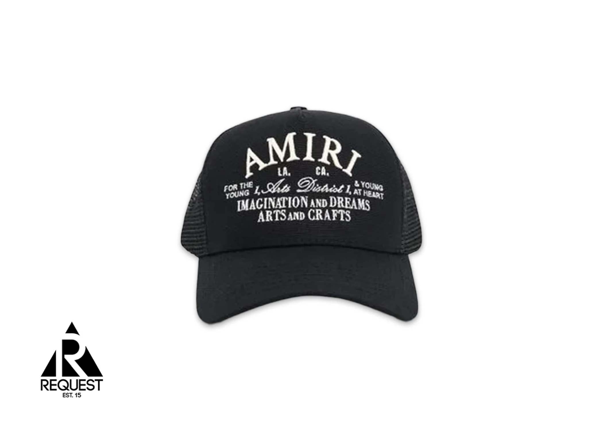 Arts District Trucker Hat "Black"