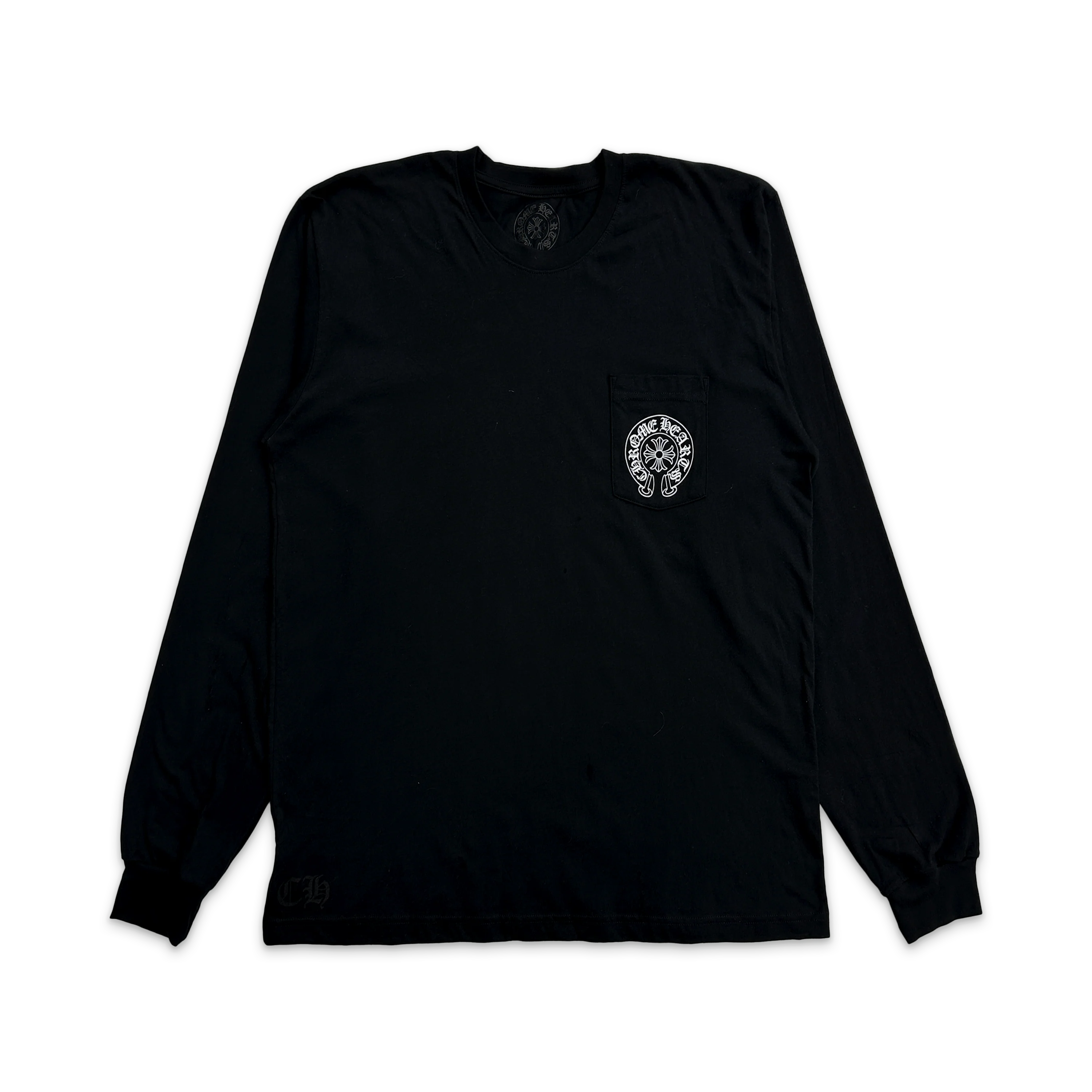 Aspen Horseshoe Logo L/S Tee "Black"