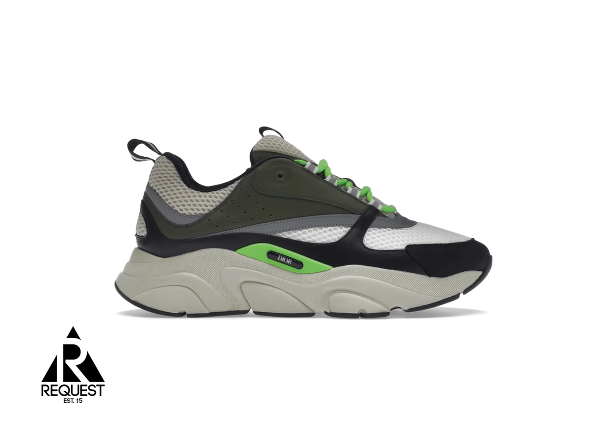 B22 “Cream White Olive Black”