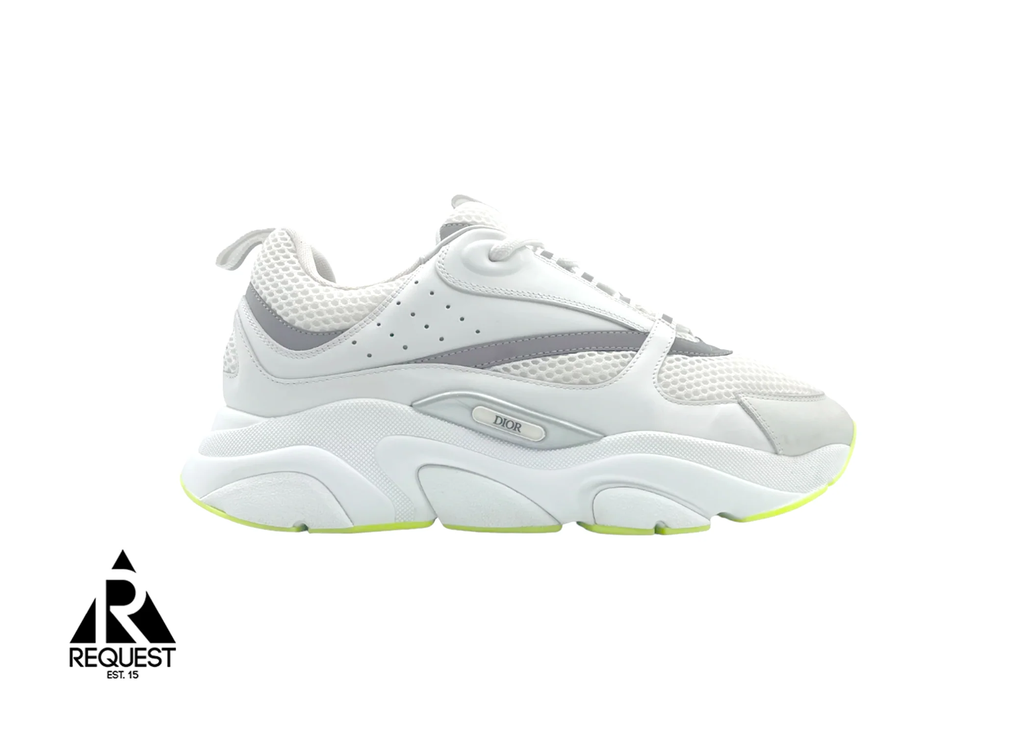 B22 "White Silver Fluo Green"