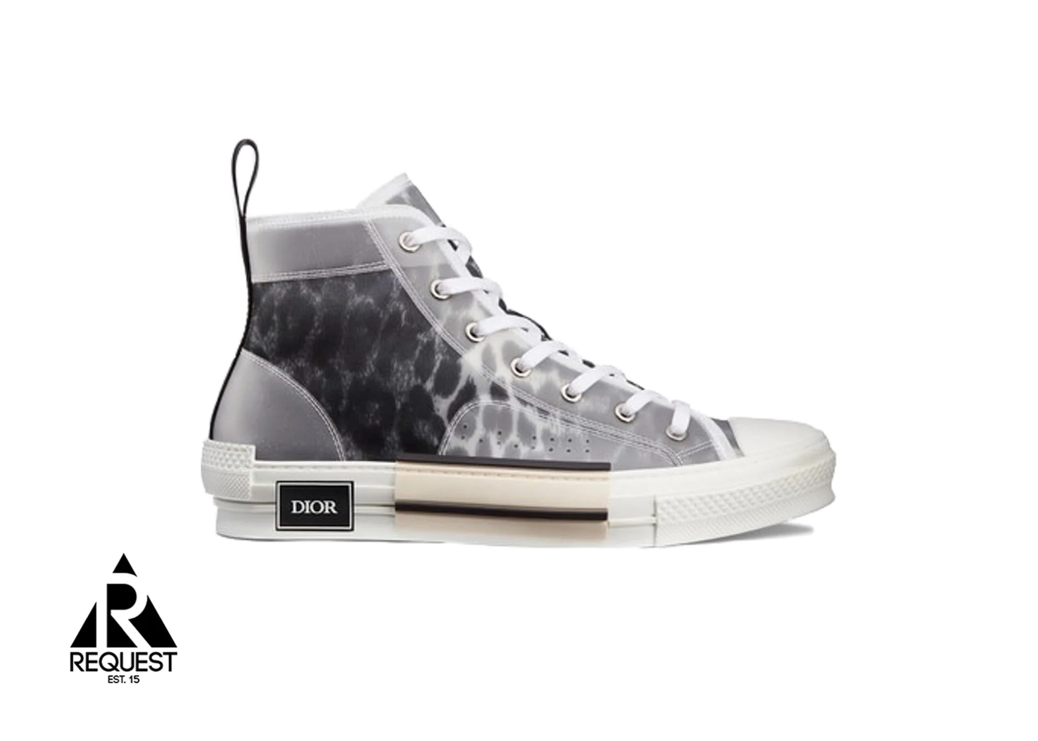 B23 High Top “Leopard Mesh”