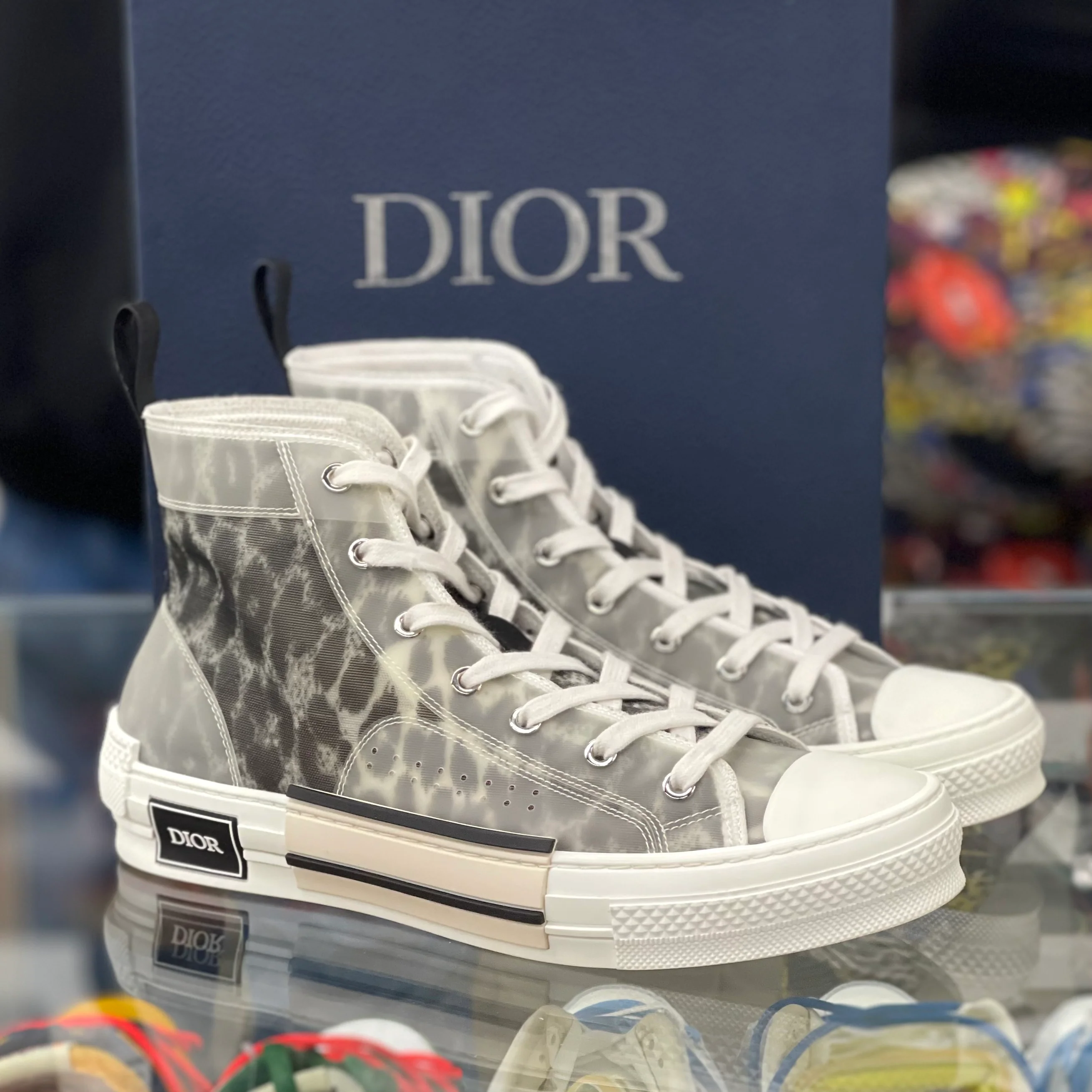 B23 High Top “Leopard Mesh” - Image 2