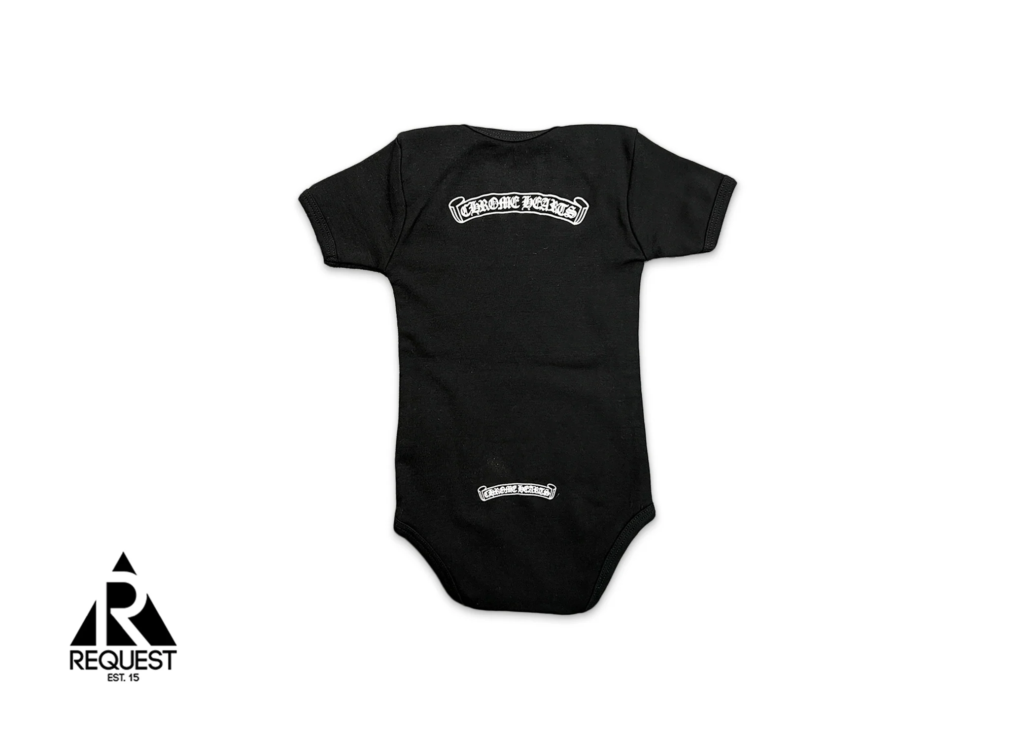 Baby Scroll Logo Onesie "Black White" - Image 2