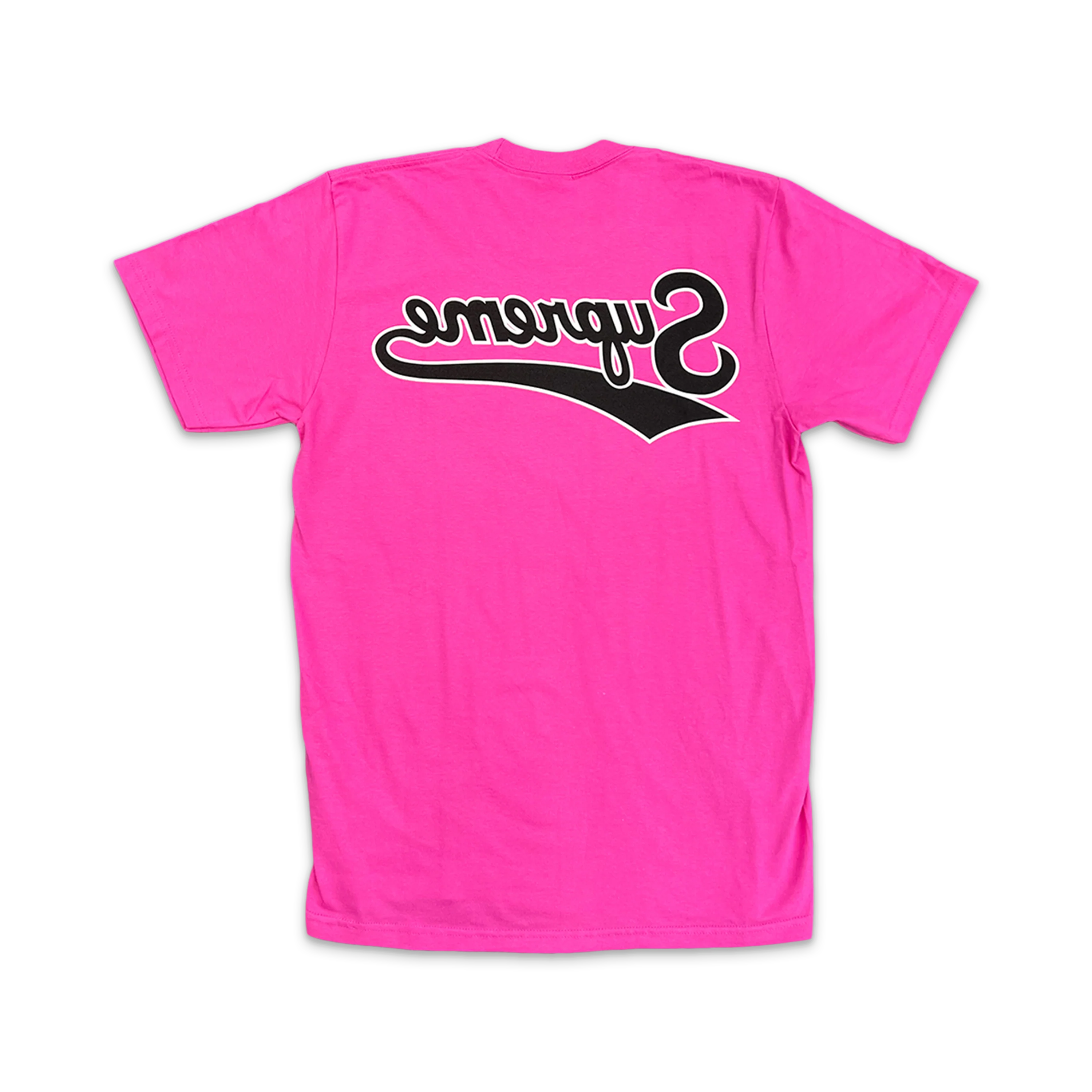 Backwards Tee "Fuchsia"