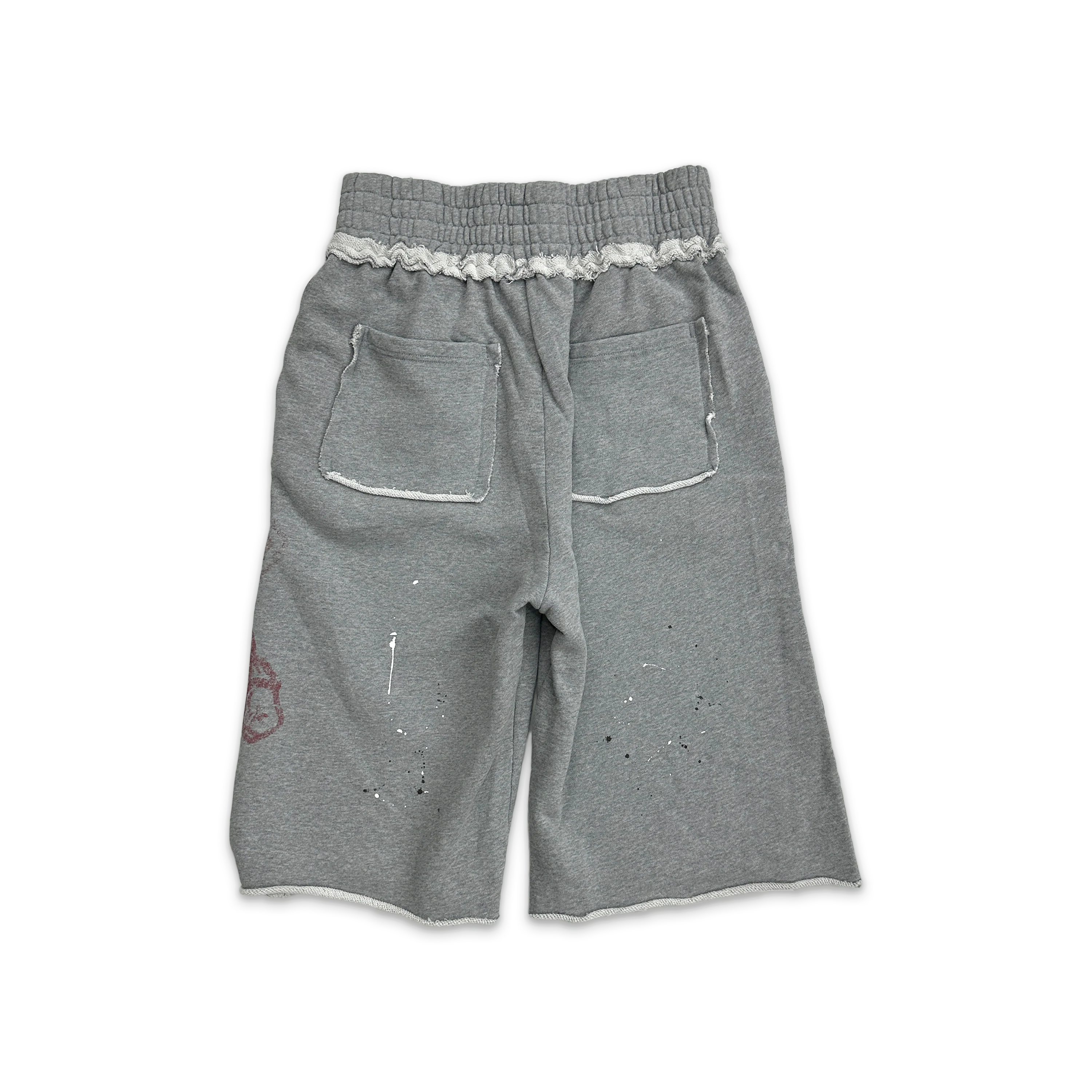 Badgers Long Shorts “Heather Grey” - Image 2