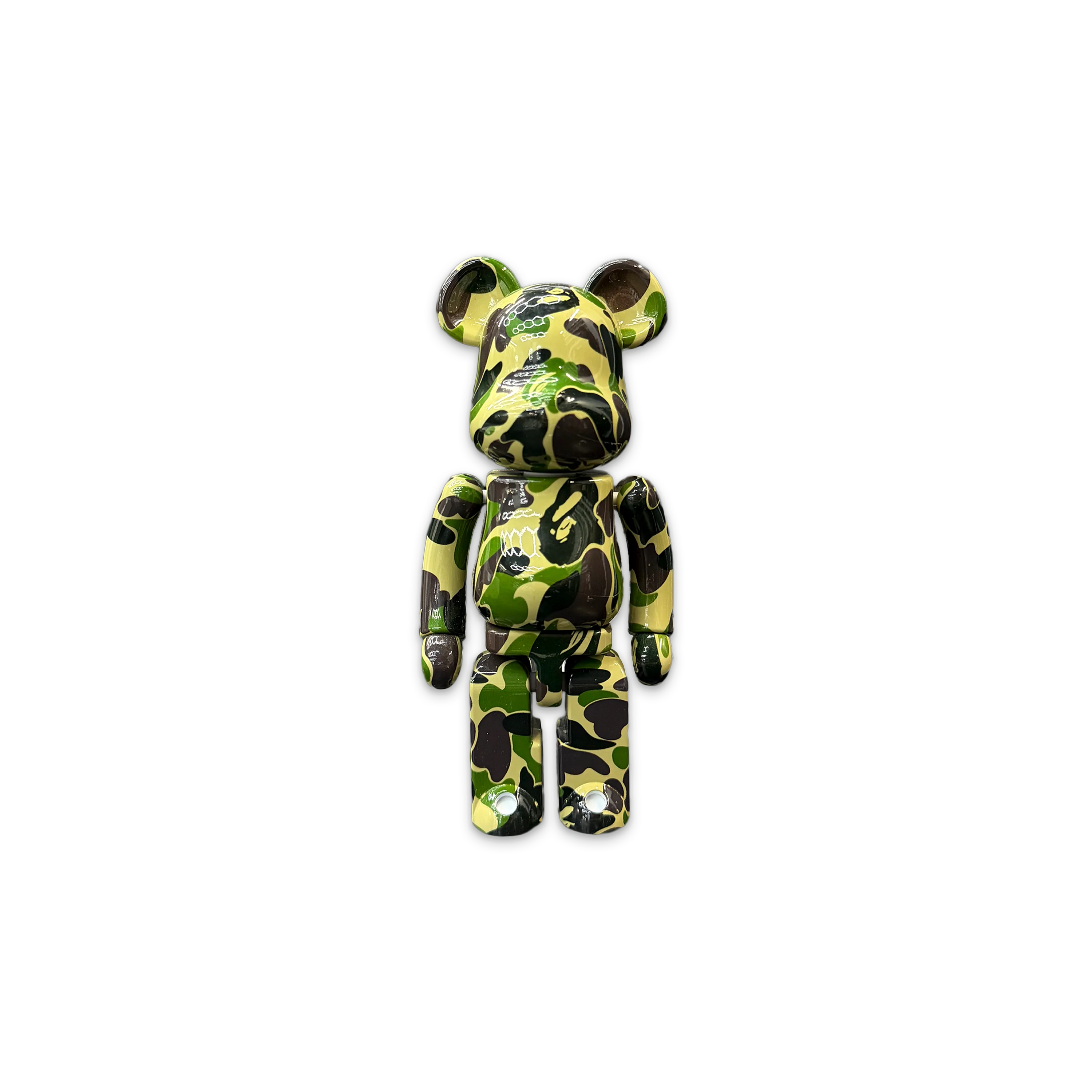 Bape ABC Camo Chogokin Bearbrick 200% "Green"