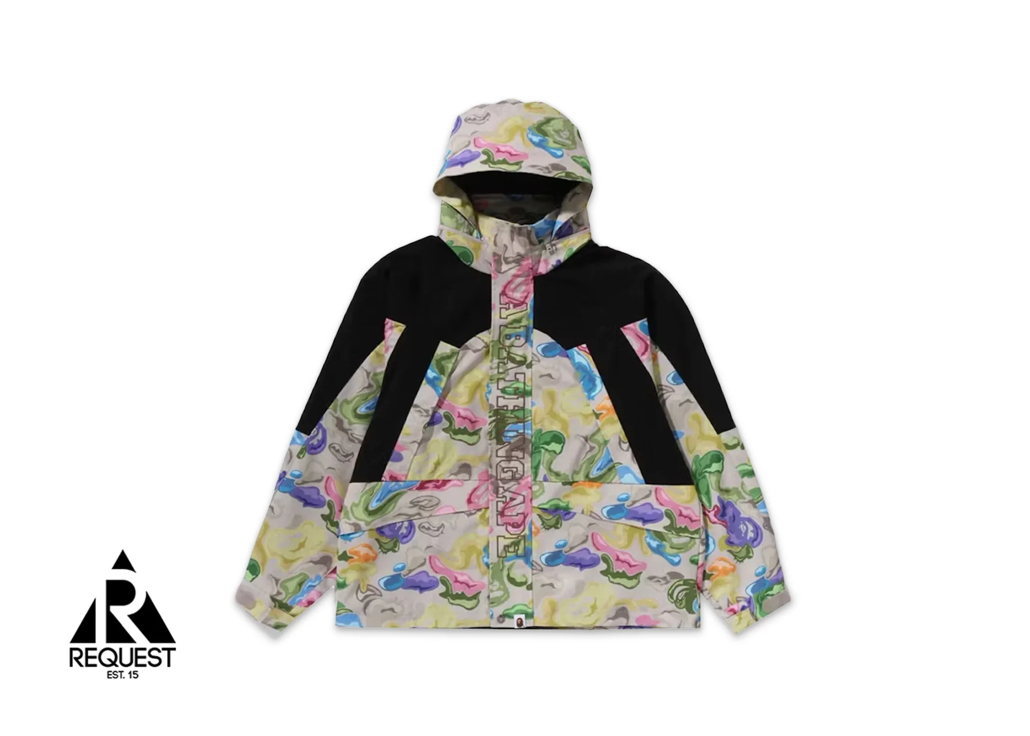 BAPE Art Camo Snowboard Jacket "Multi"