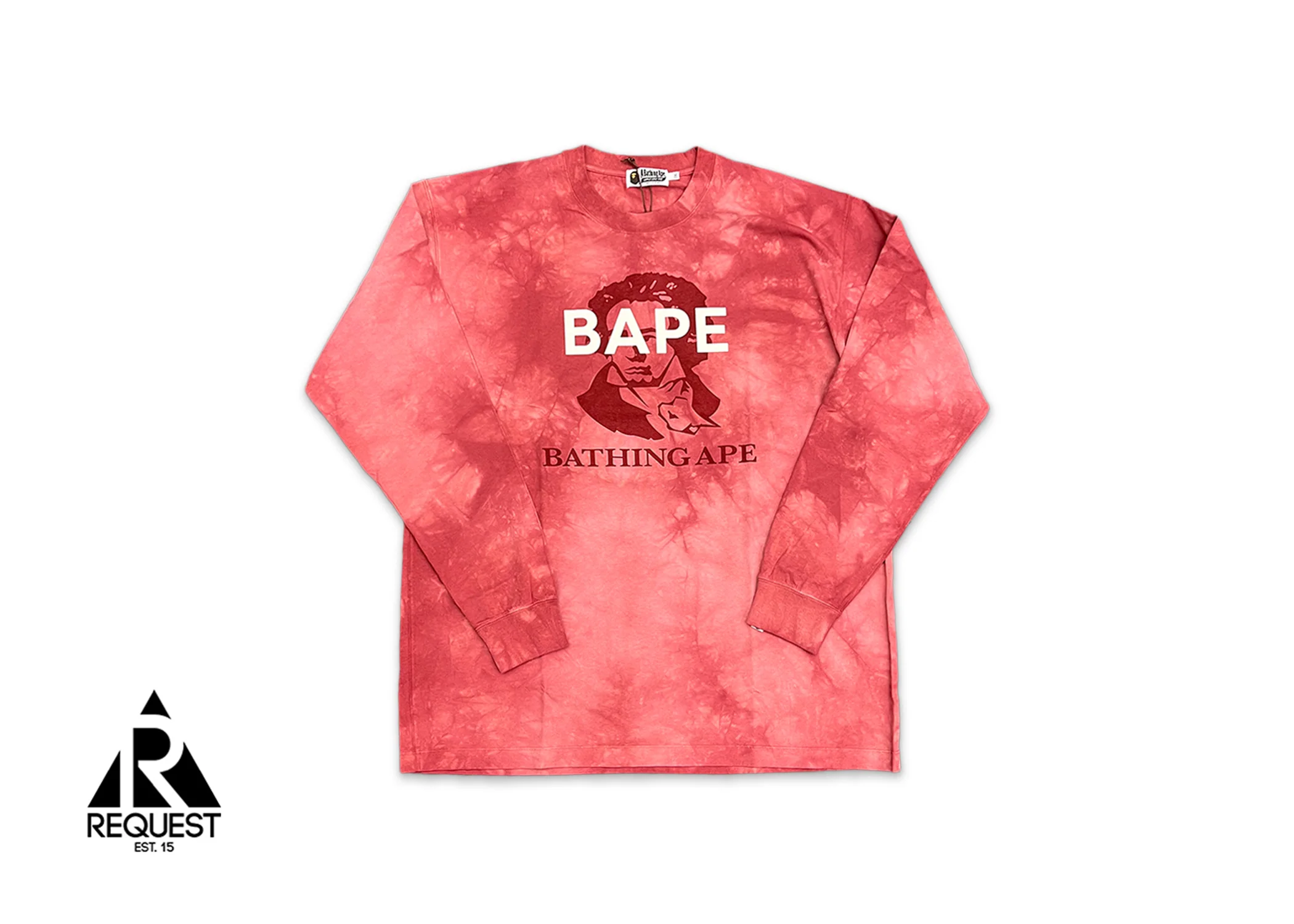 BAPE Beethoven L/S Tee “Red”