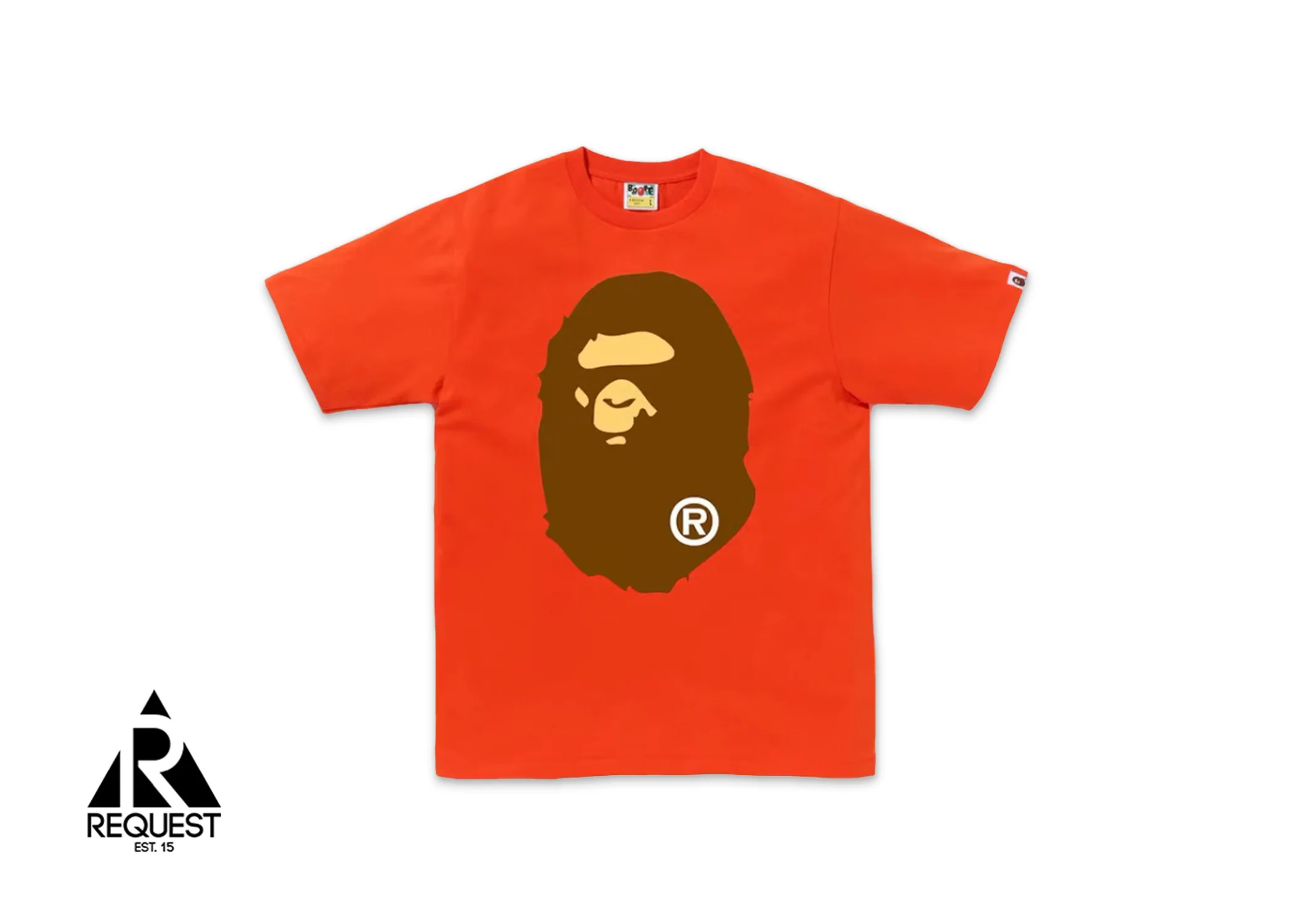 BAPE Big Ape Head Tee “Orange”
