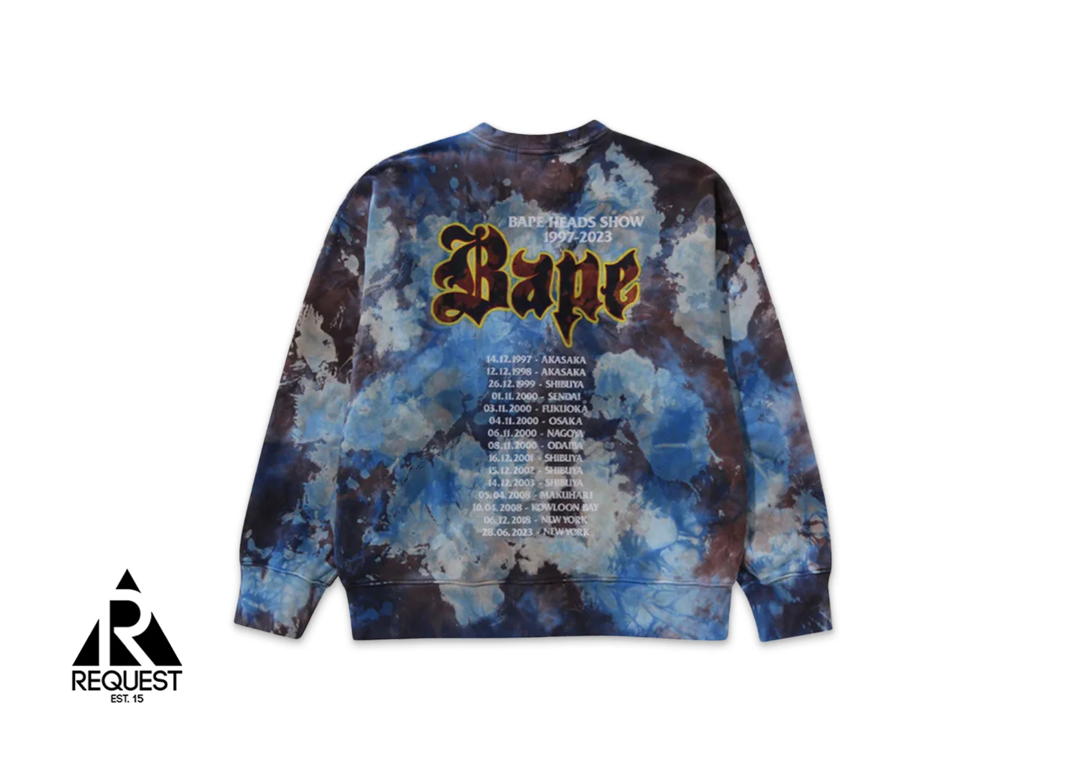 BAPE Boom Box Crewneck "Tie Dye" - Image 2