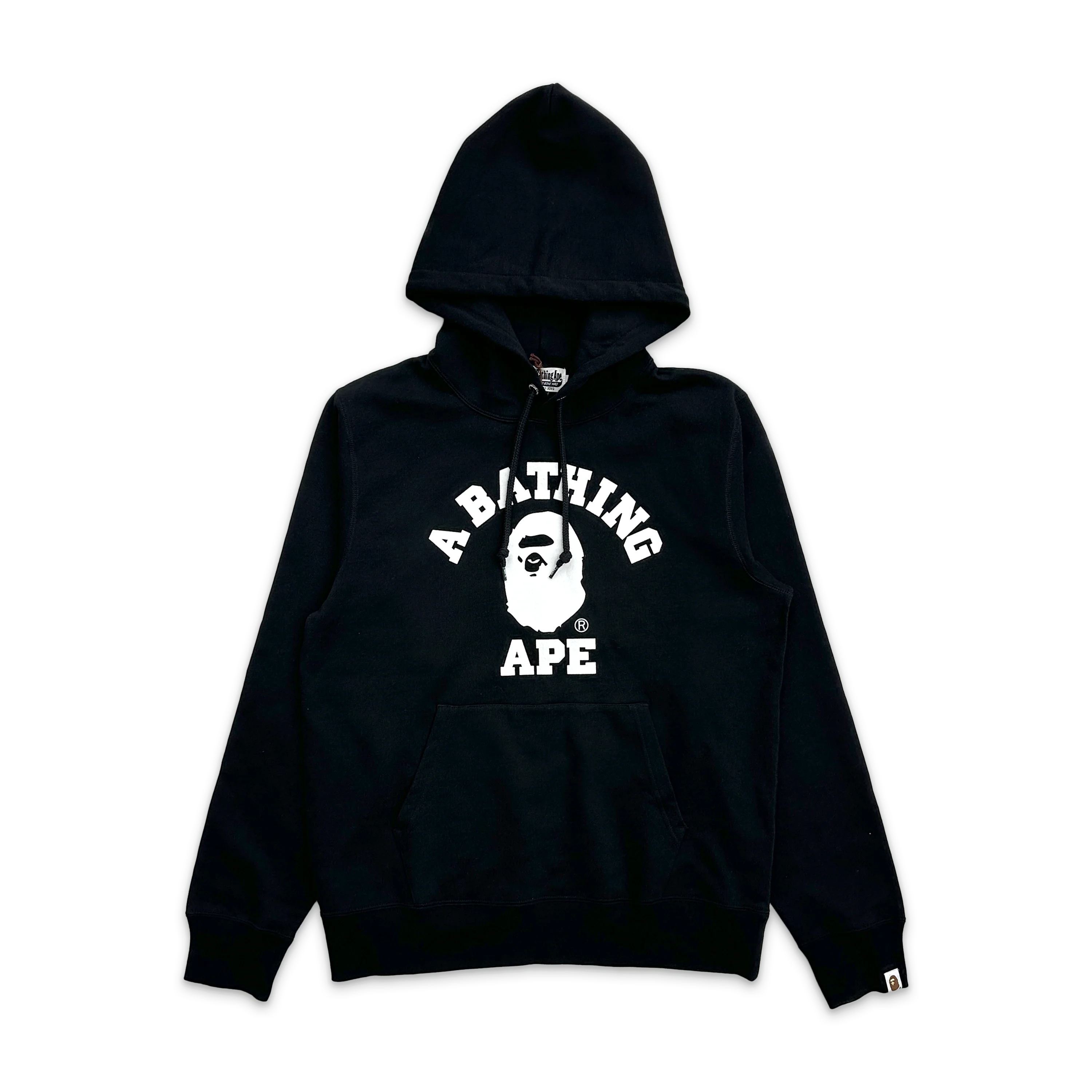 BAPE College Pullover Hoodie "Black"