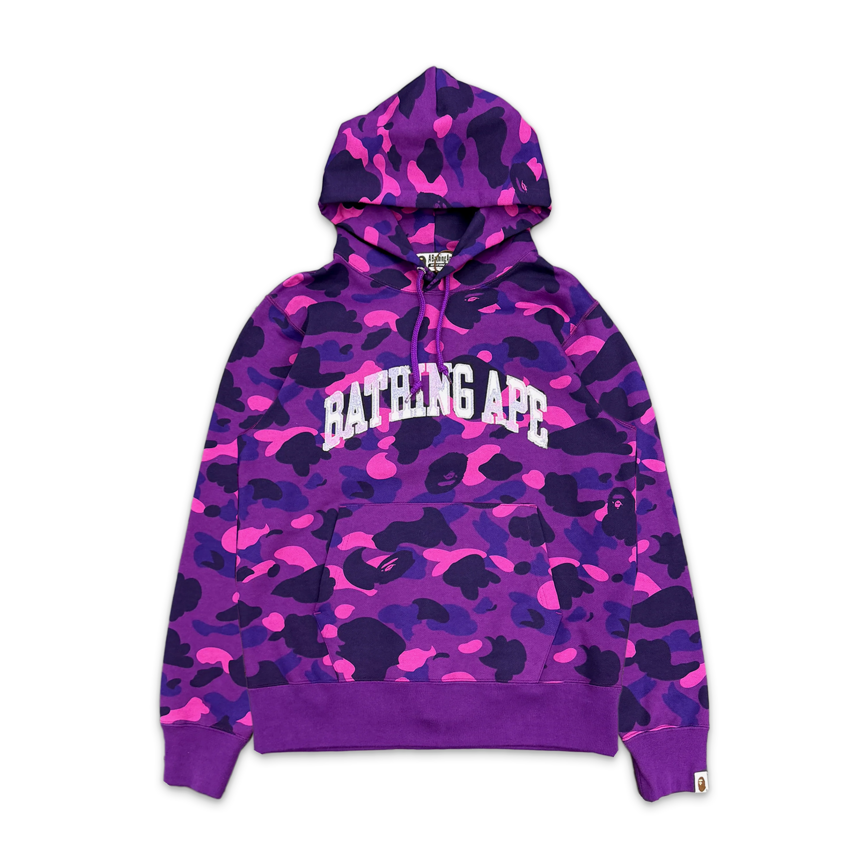 BAPE Color Camo Pullover Hoodie "Purple"