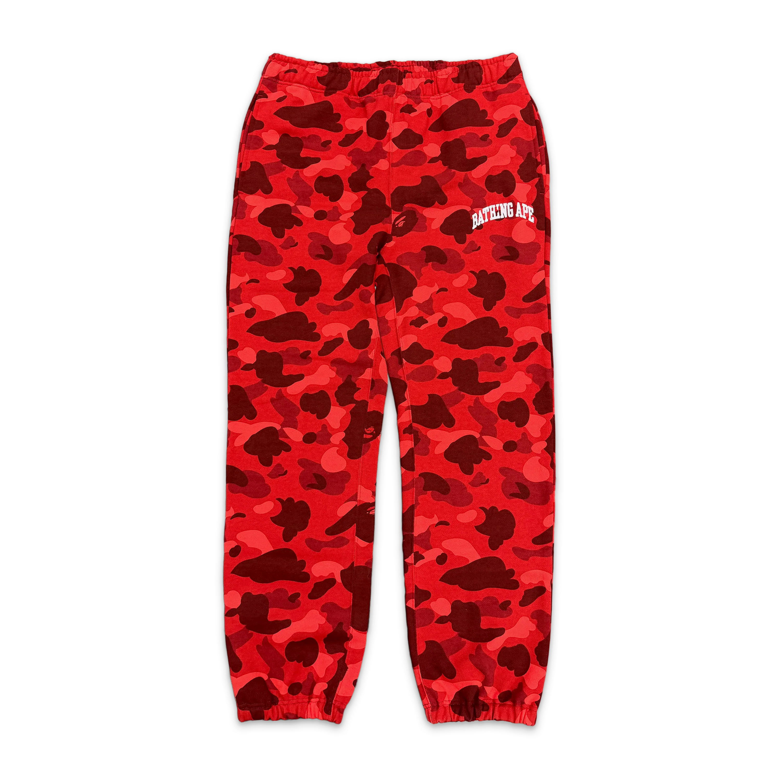 BAPE Color Camo Sweatpants "Red"