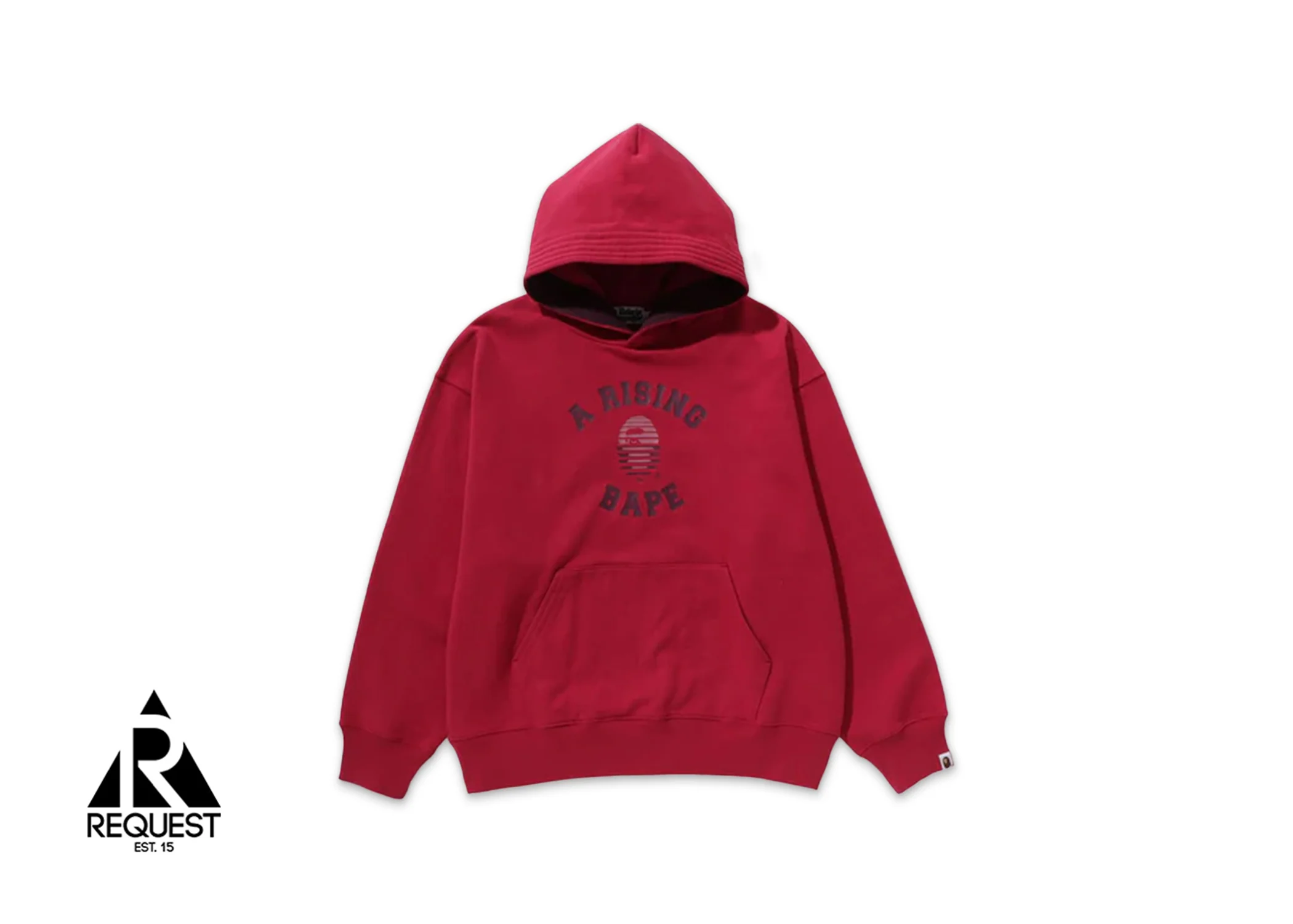 BAPE Relaxed Fit Rising Bape Hoodie "Purple"