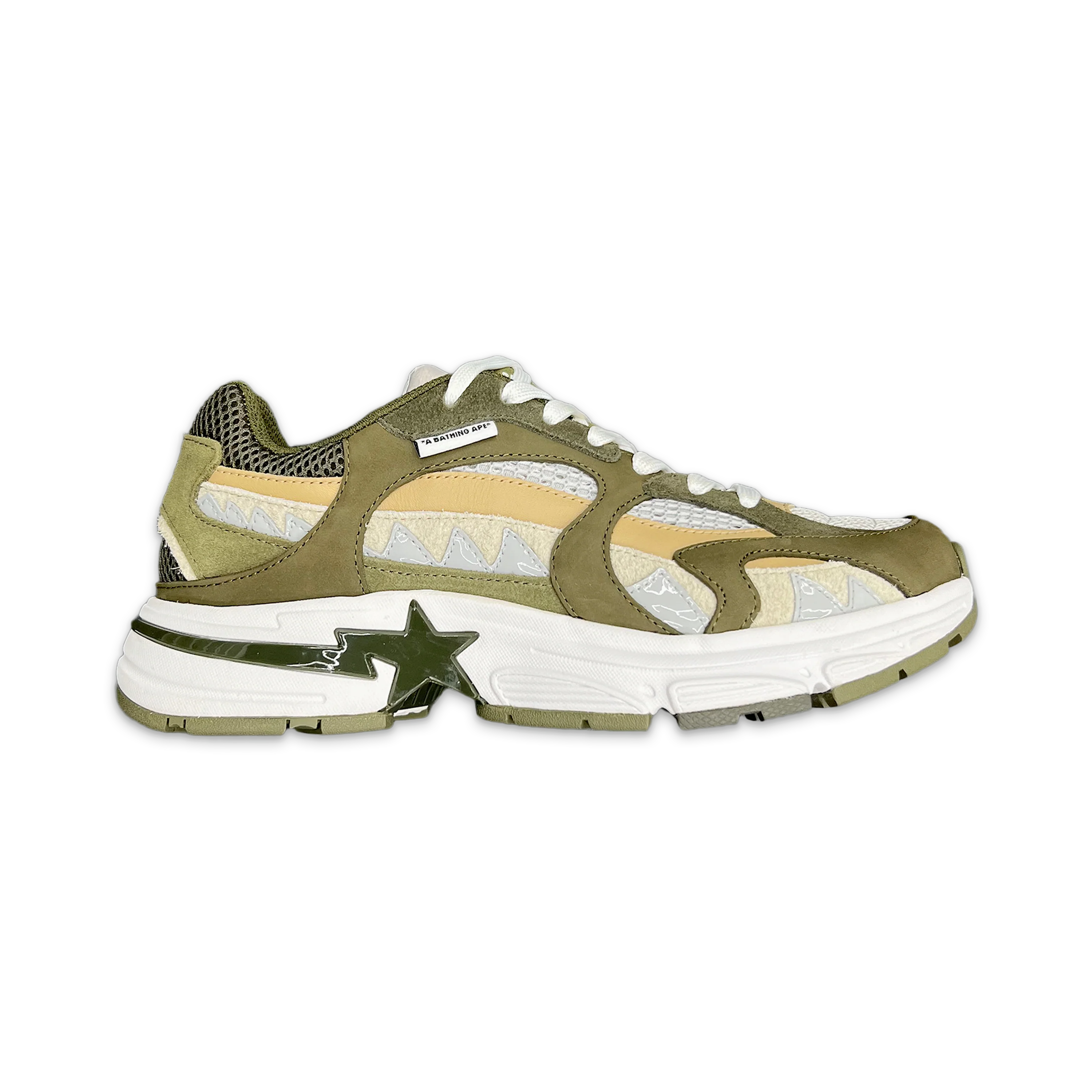 Bape Shark Sta M2 "Olive Drab"