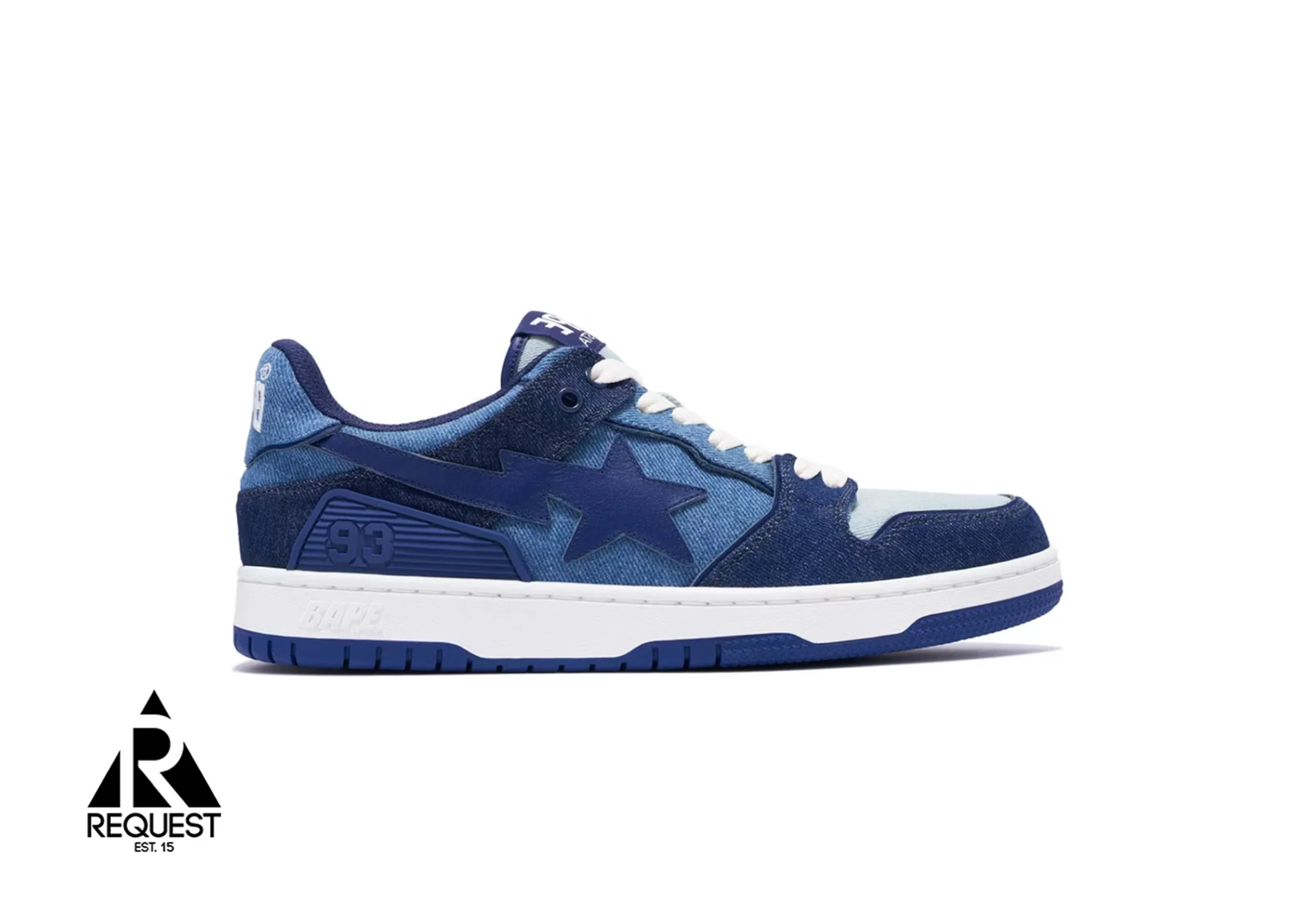Bape Sk8sta "Indigo Denim"