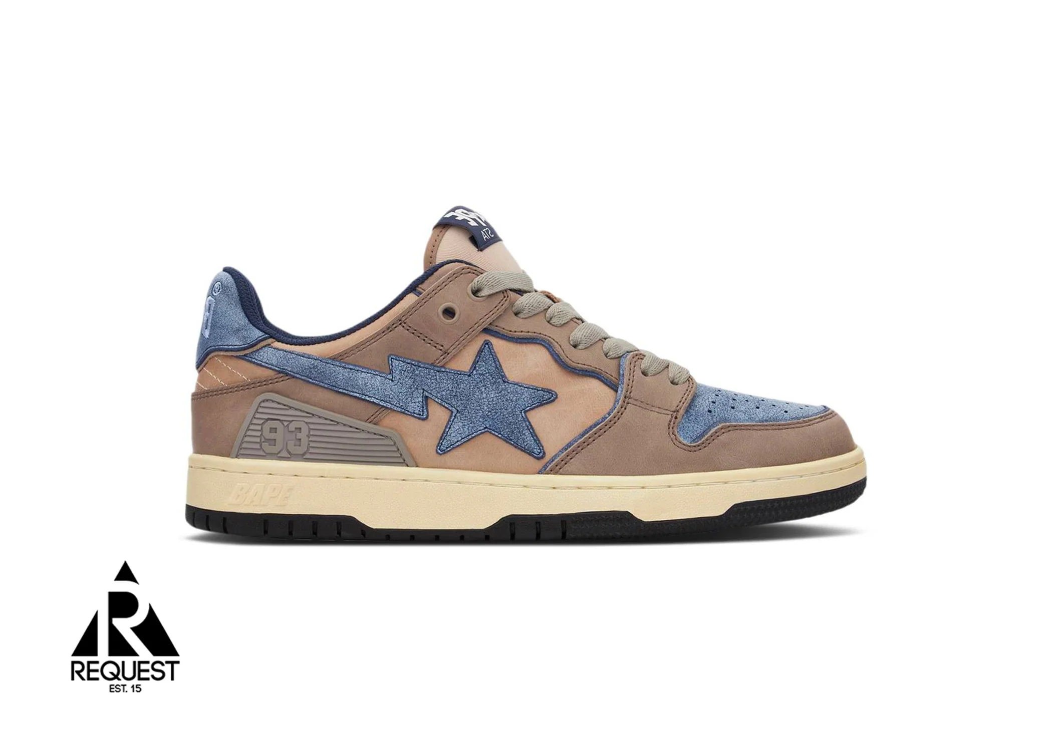 Bape SK8sta "Navy & Taupe”