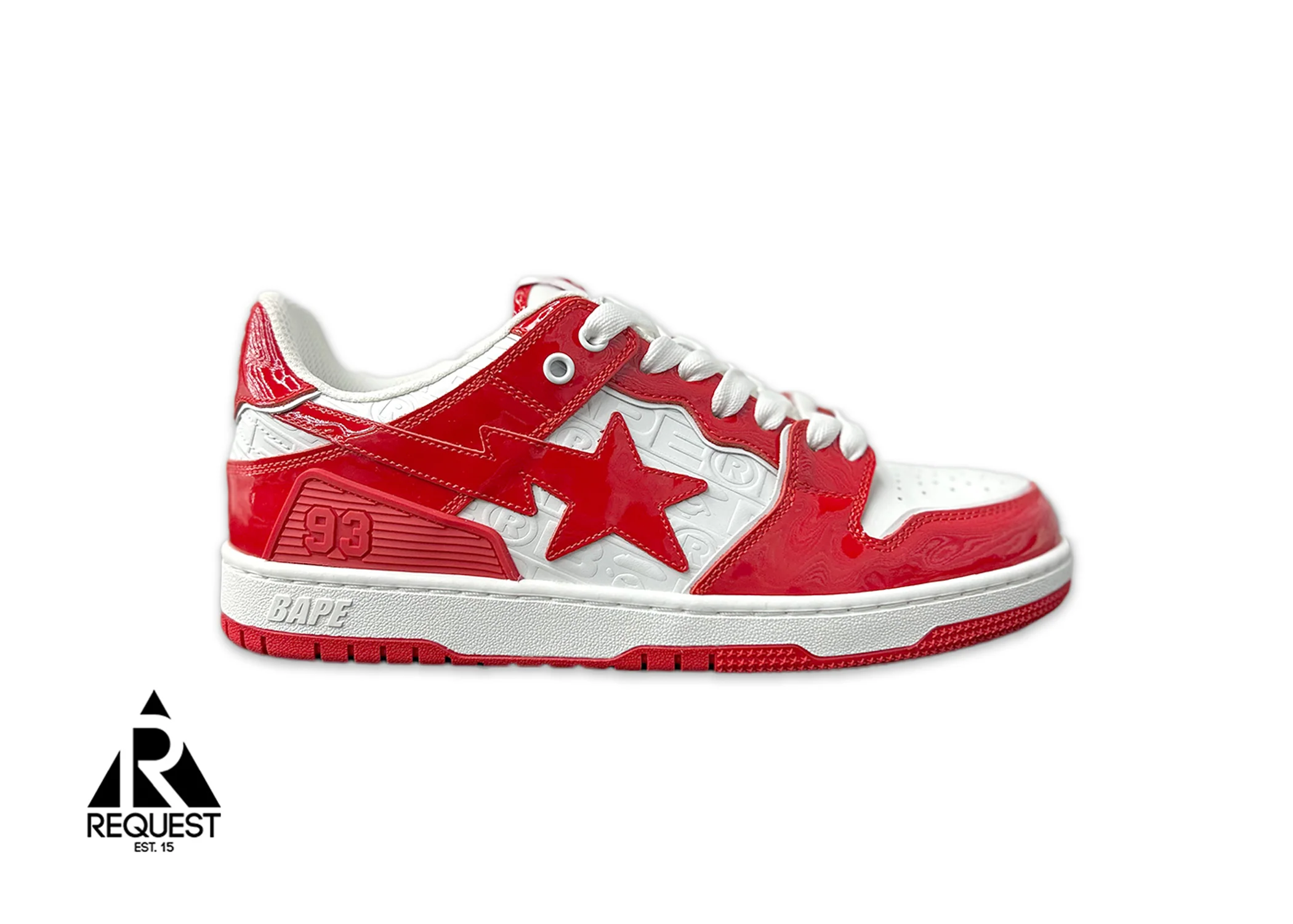 Bape SK8sta "Red Patent"