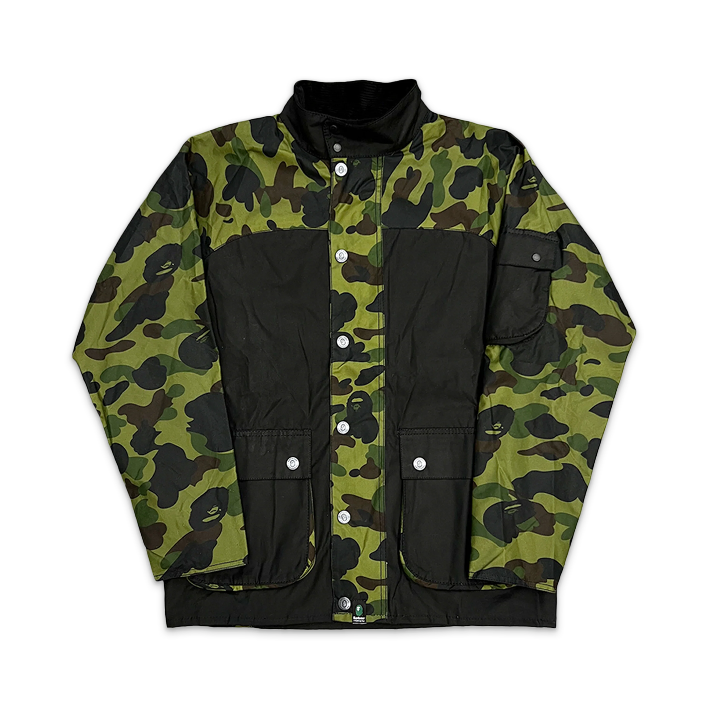 BAPE x Barbour 1st Camo International Rain Jacket "Green"