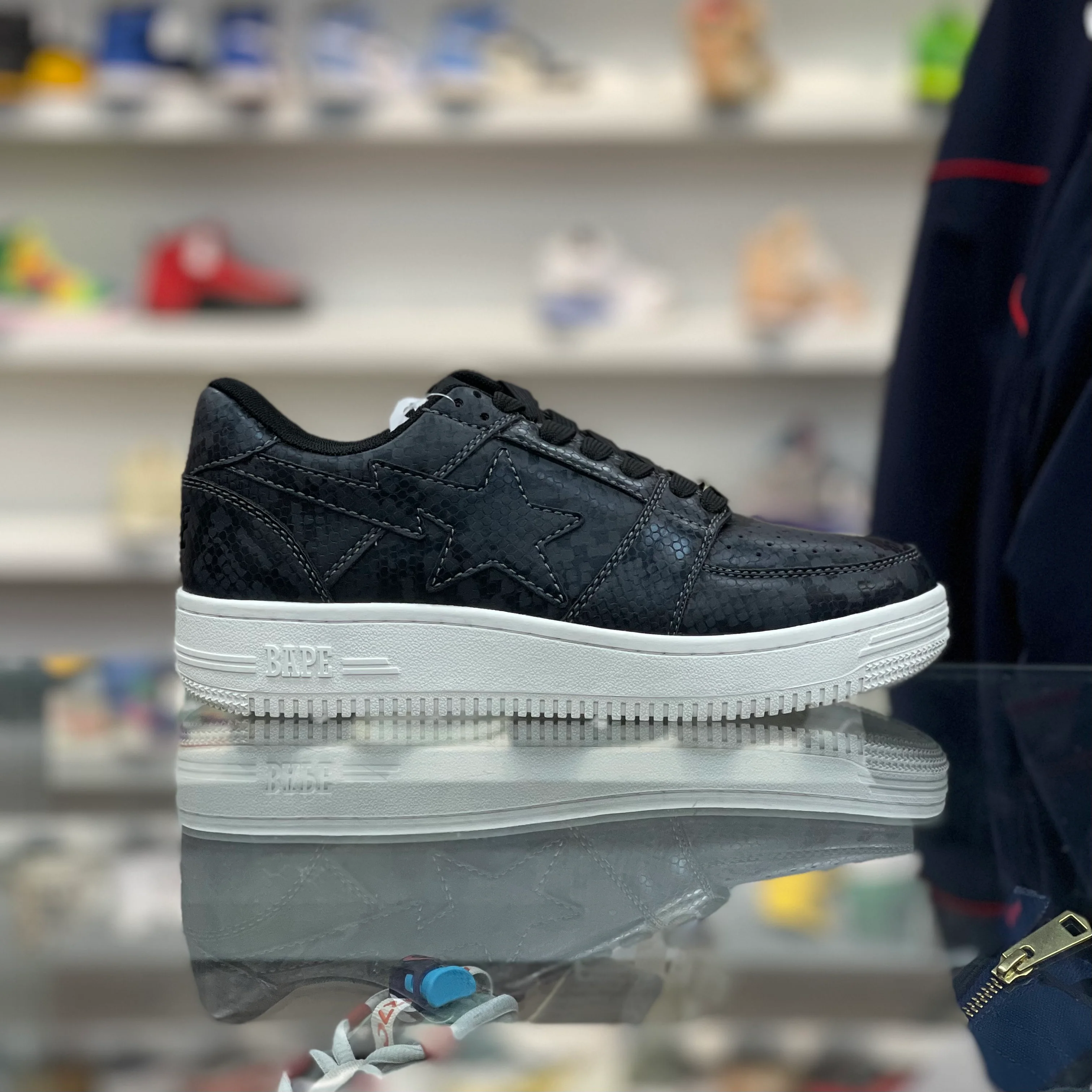 Bapesta “Black Snakeskin” - Image 3